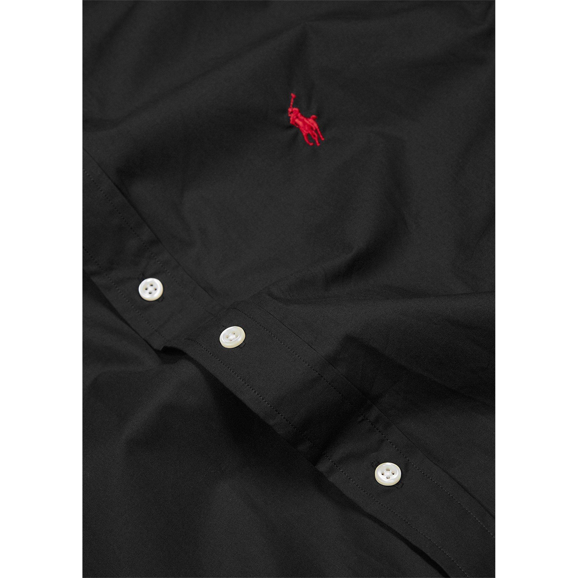 BLACK - Polo Ralph Lauren - PRL SHIRT STRTCH POPLIN CUSTOM - 4