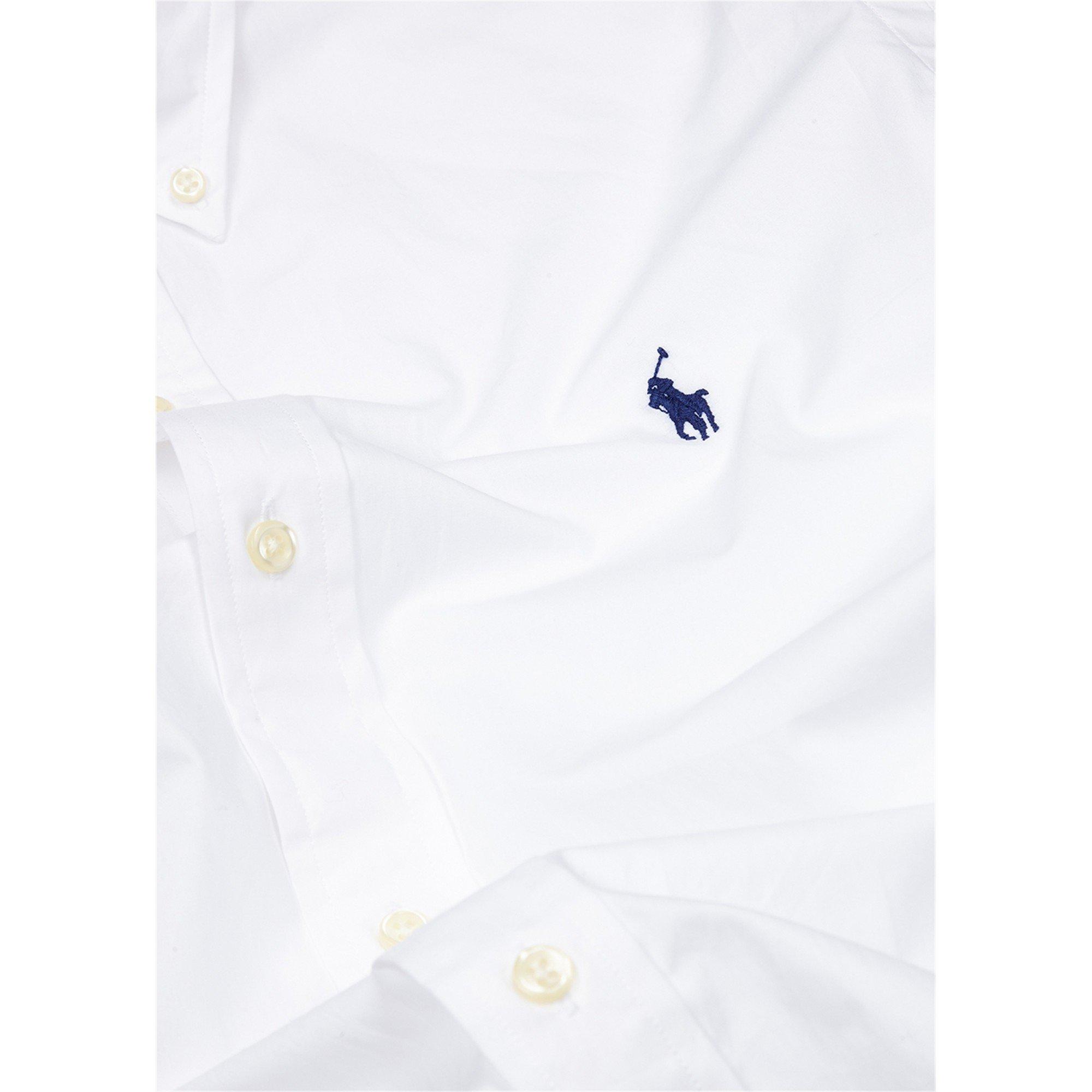 WHITE - Polo Ralph Lauren - PRL SHIRT STRTCH POPLIN CUSTOM - 4