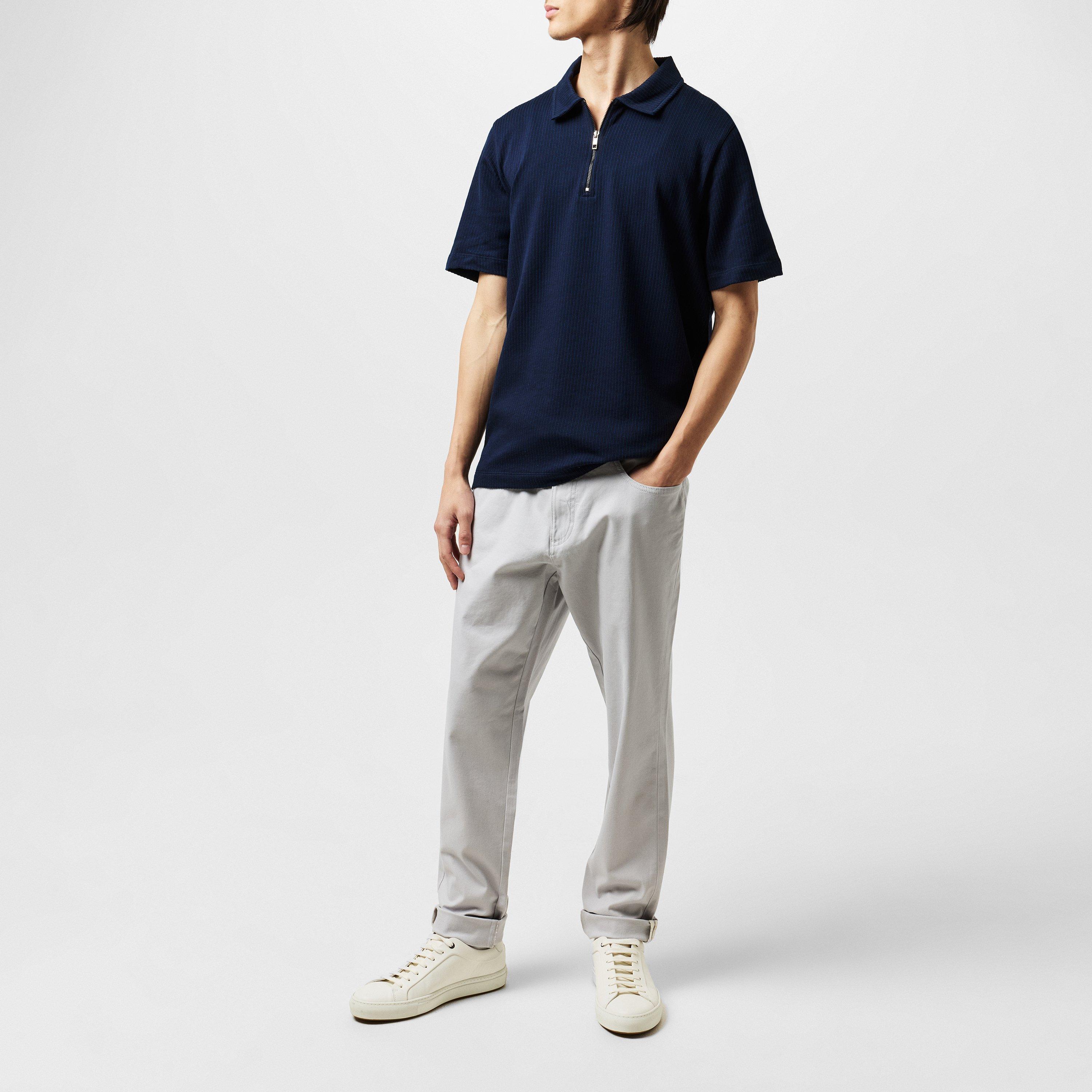 Navy - Ted Baker - Elgrave Polo Shirt - 4