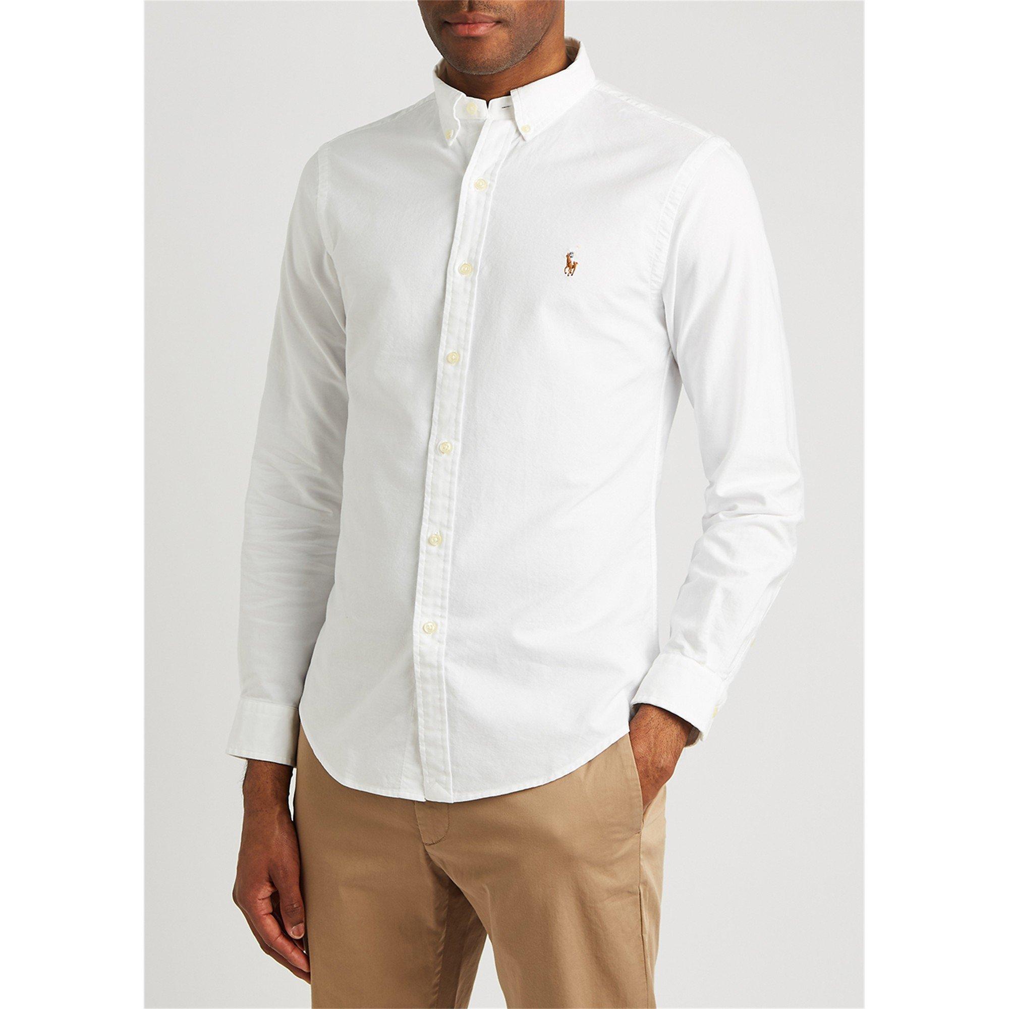 WHITE - Polo Ralph Lauren - PRL SHIRT OXFORD SLIM BD PP - 2