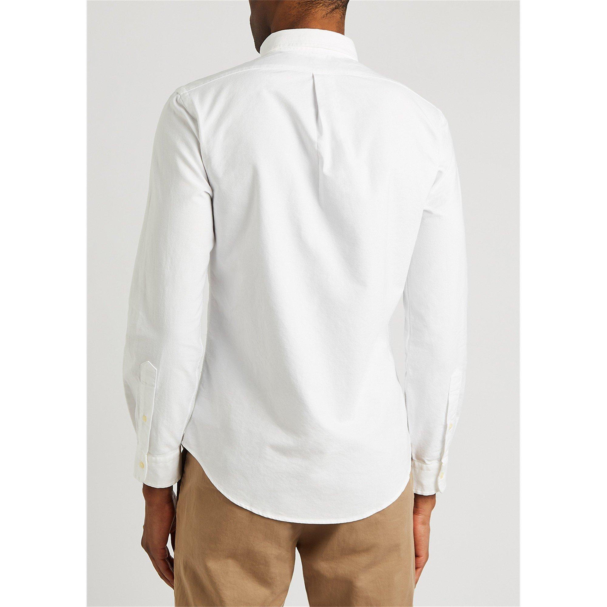 WHITE - Polo Ralph Lauren - PRL SHIRT OXFORD SLIM BD PP - 3