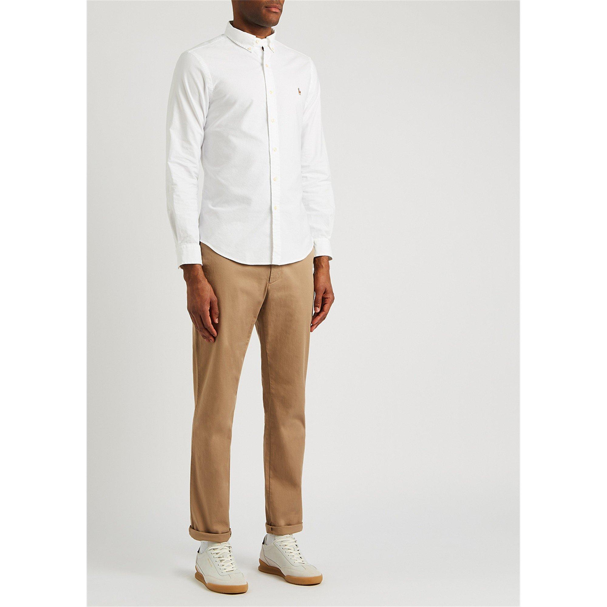 WHITE - Polo Ralph Lauren - PRL SHIRT OXFORD SLIM BD PP - 5