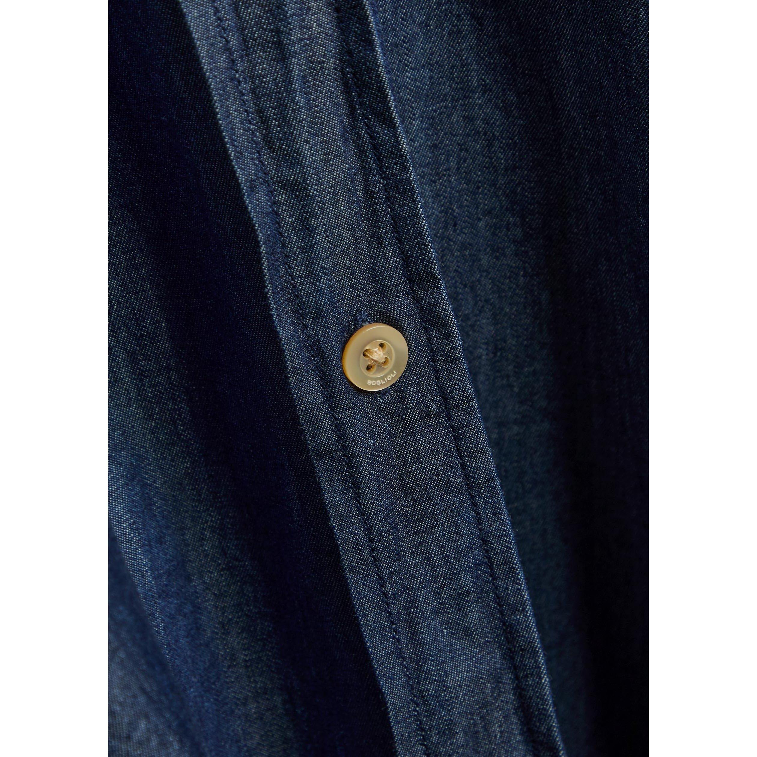INDIGO - Boglioli - BOGLIOLI WSTRN SHIRT LS - 4