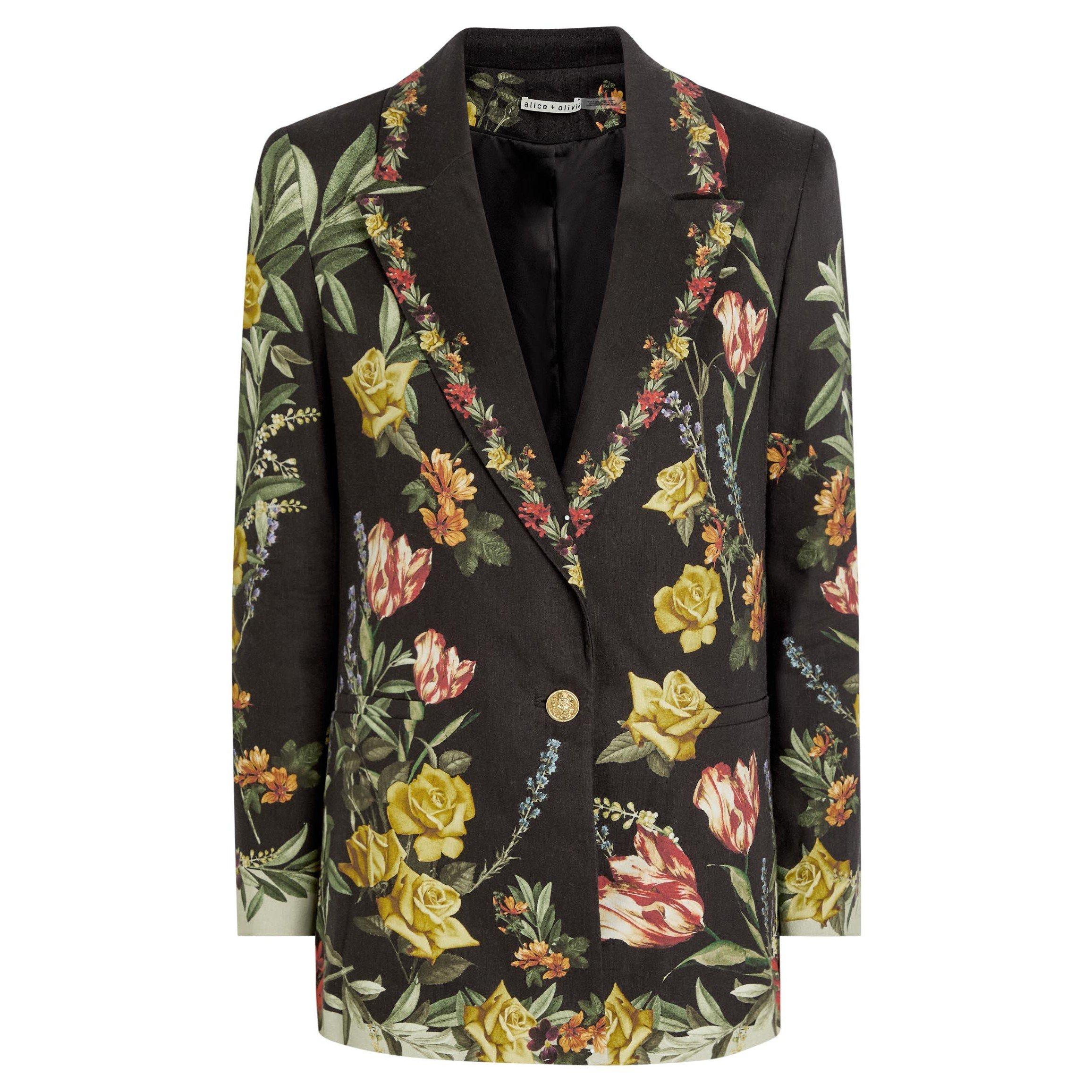 BLACK AND OTHER - Alice And Olivia - BZ Denny Boyfriend Blazer