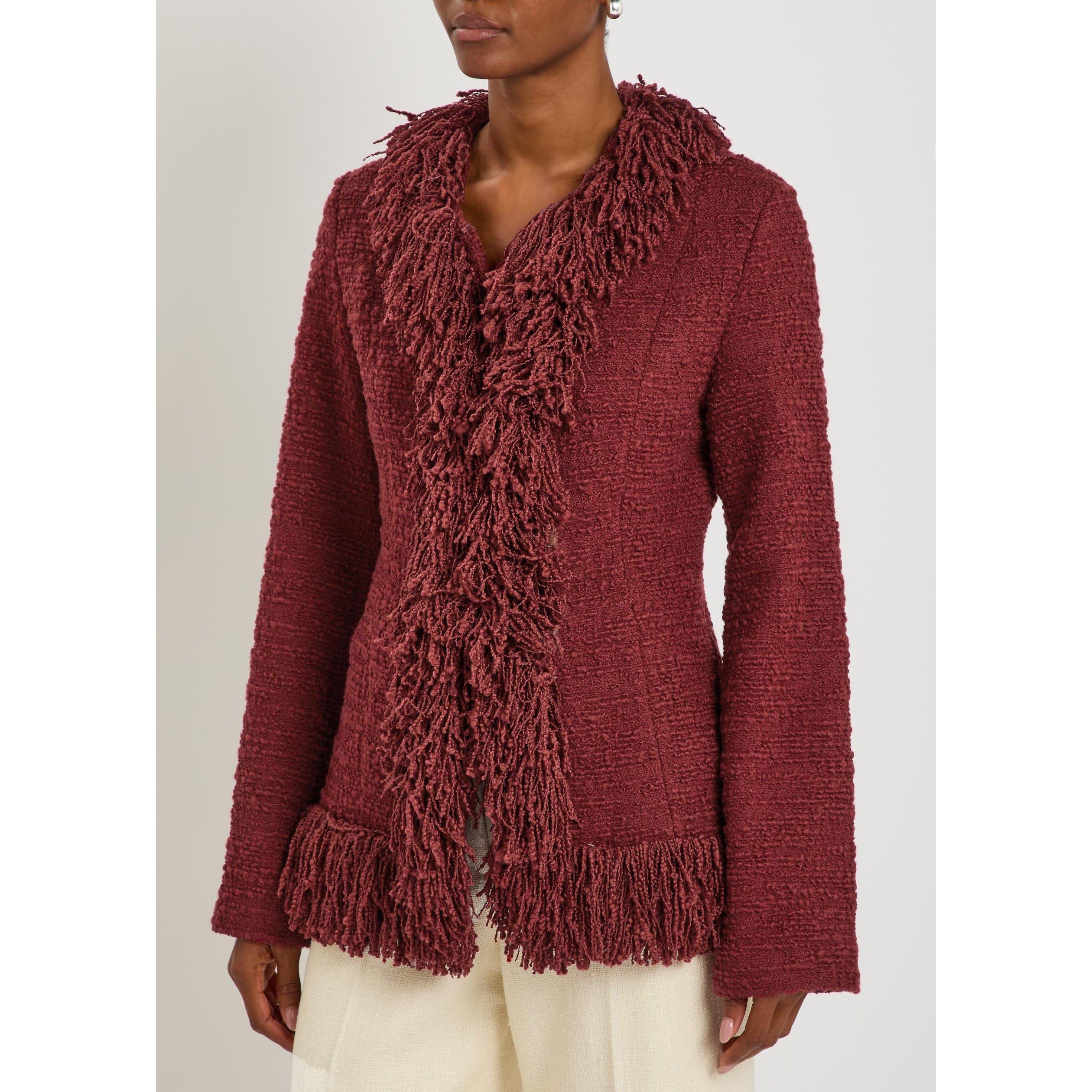DARK RED - Liberowe - BANKER JACKET - 2