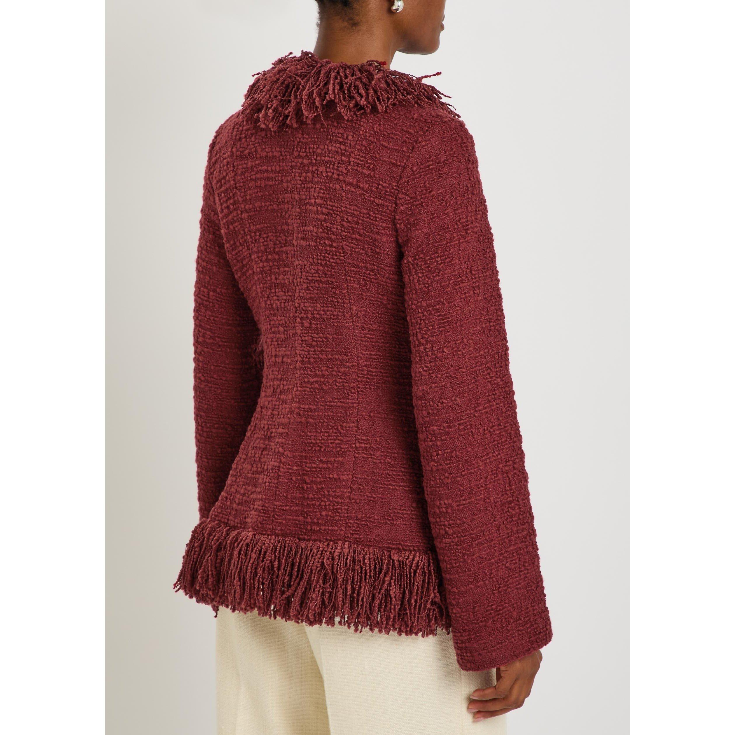 DARK RED - Liberowe - BANKER JACKET - 3