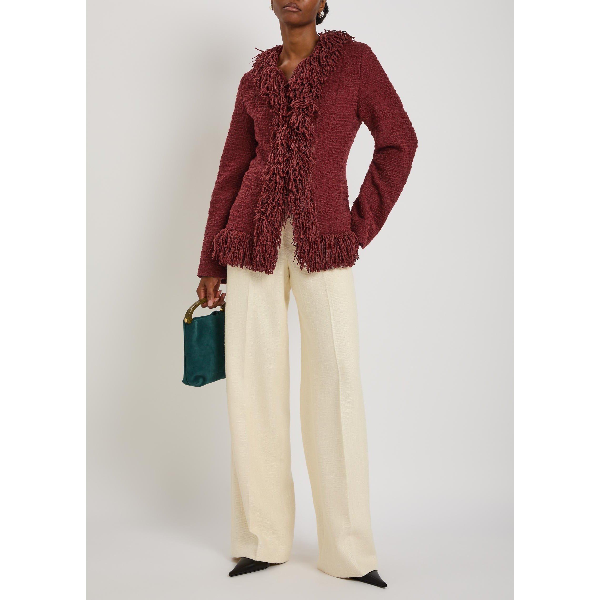 DARK RED - Liberowe - BANKER JACKET - 5