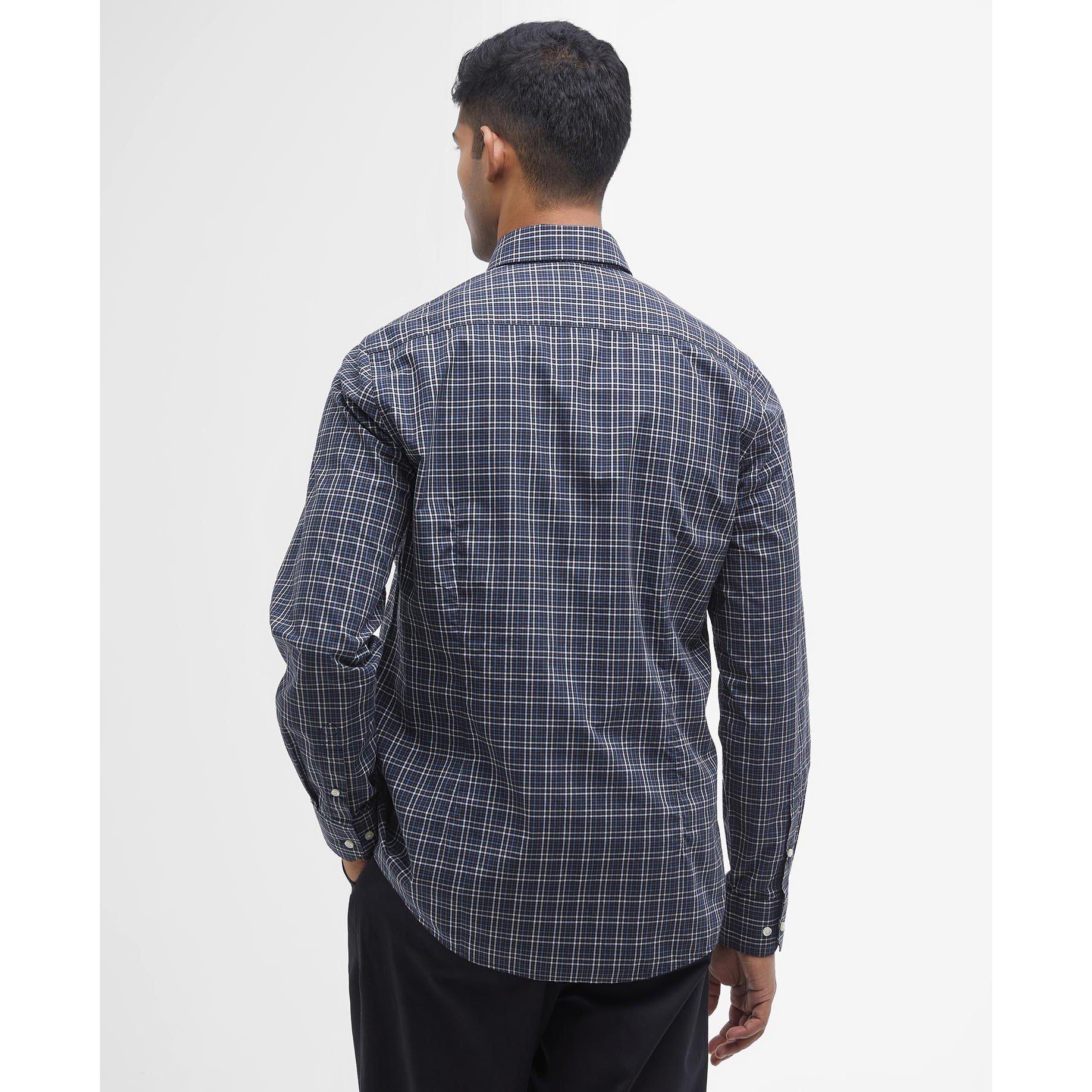 Black BK31 - Barbour - Windale Tailored Long-Sleeved Shirt - 3
