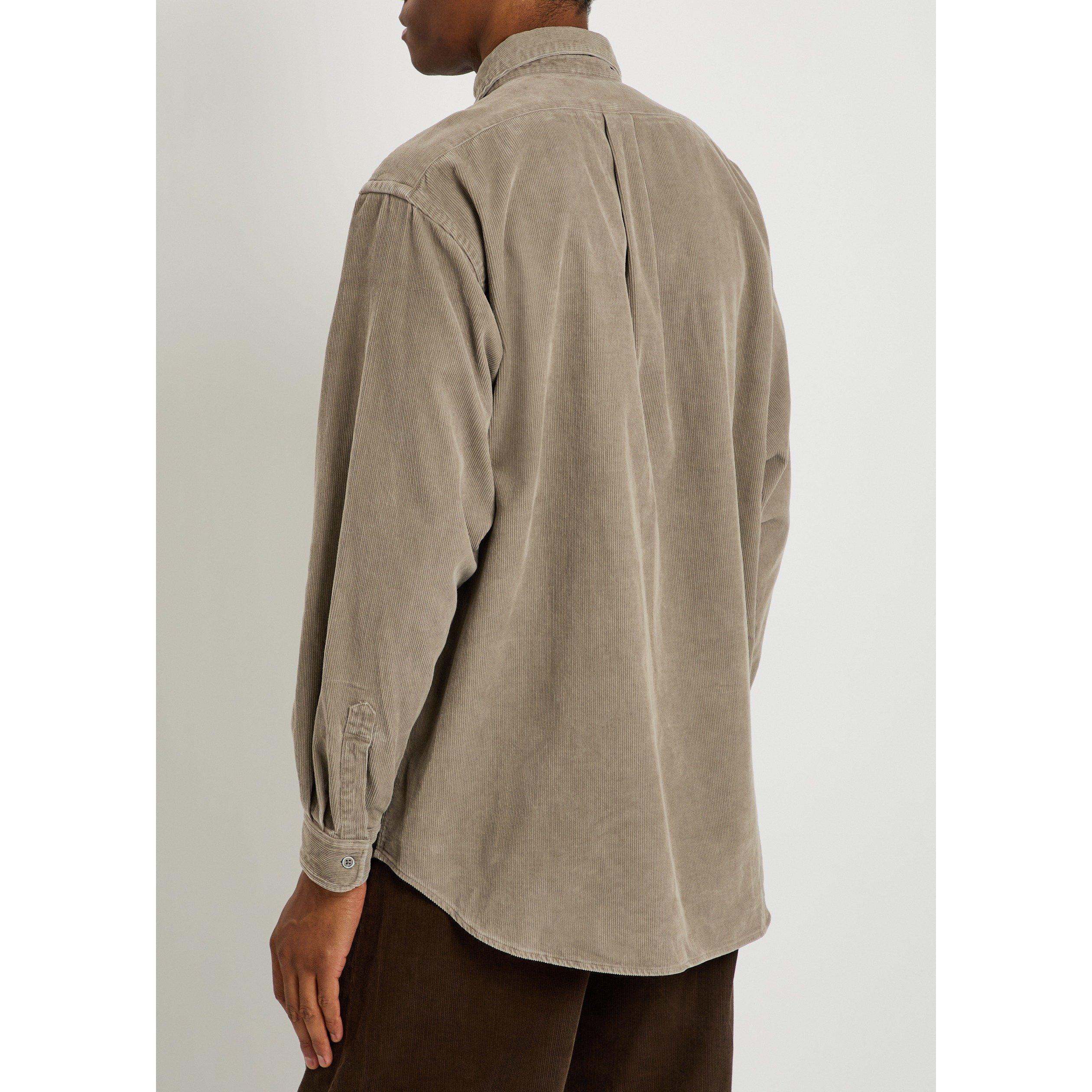 TAUPE - SSSTEIN - SSSTEIN VINTAGE CORDUROY SHIRT - 3