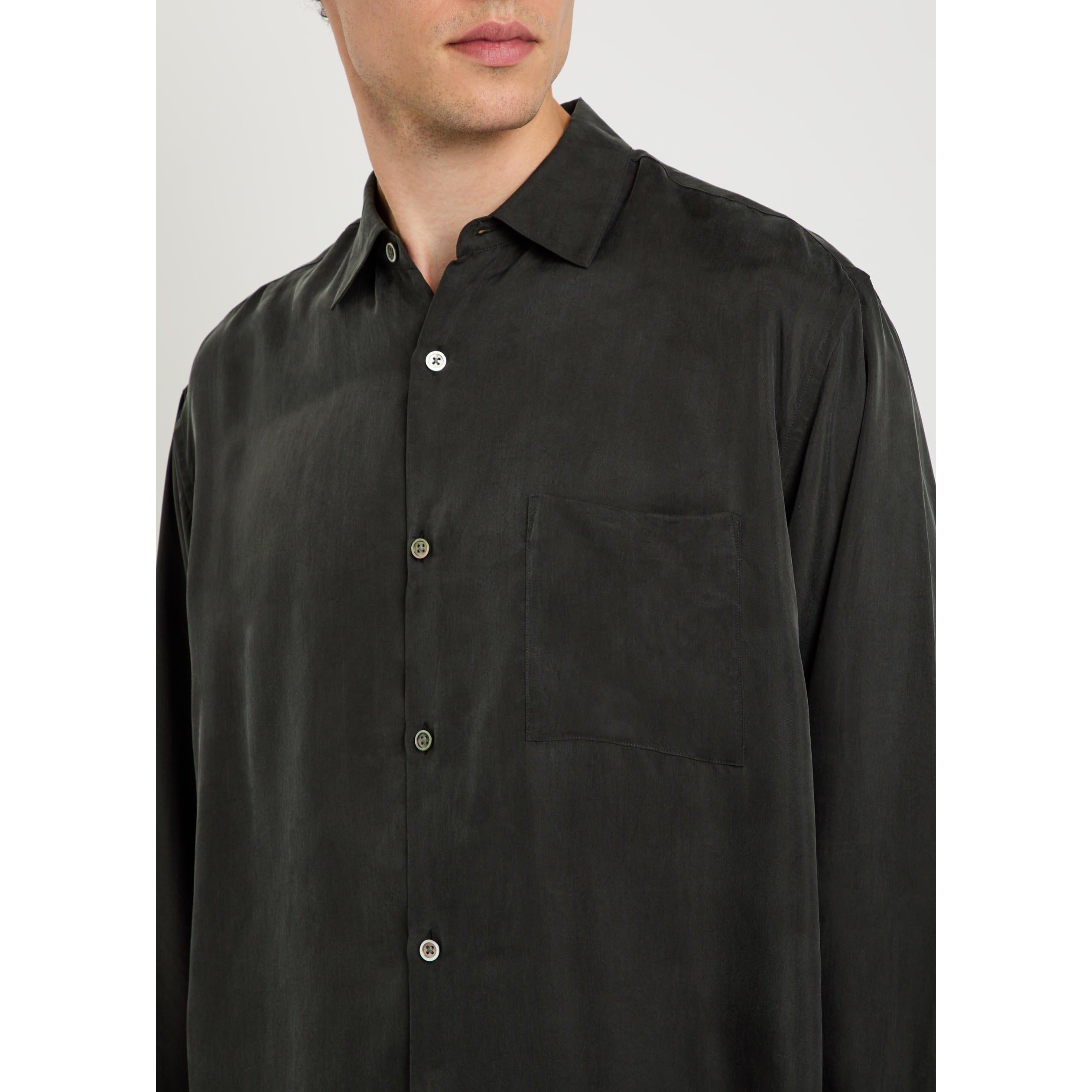 CHARCOAL - SSSTEIN - SSSTEIN CUPRO FIBRIL OVERSIZED - 4