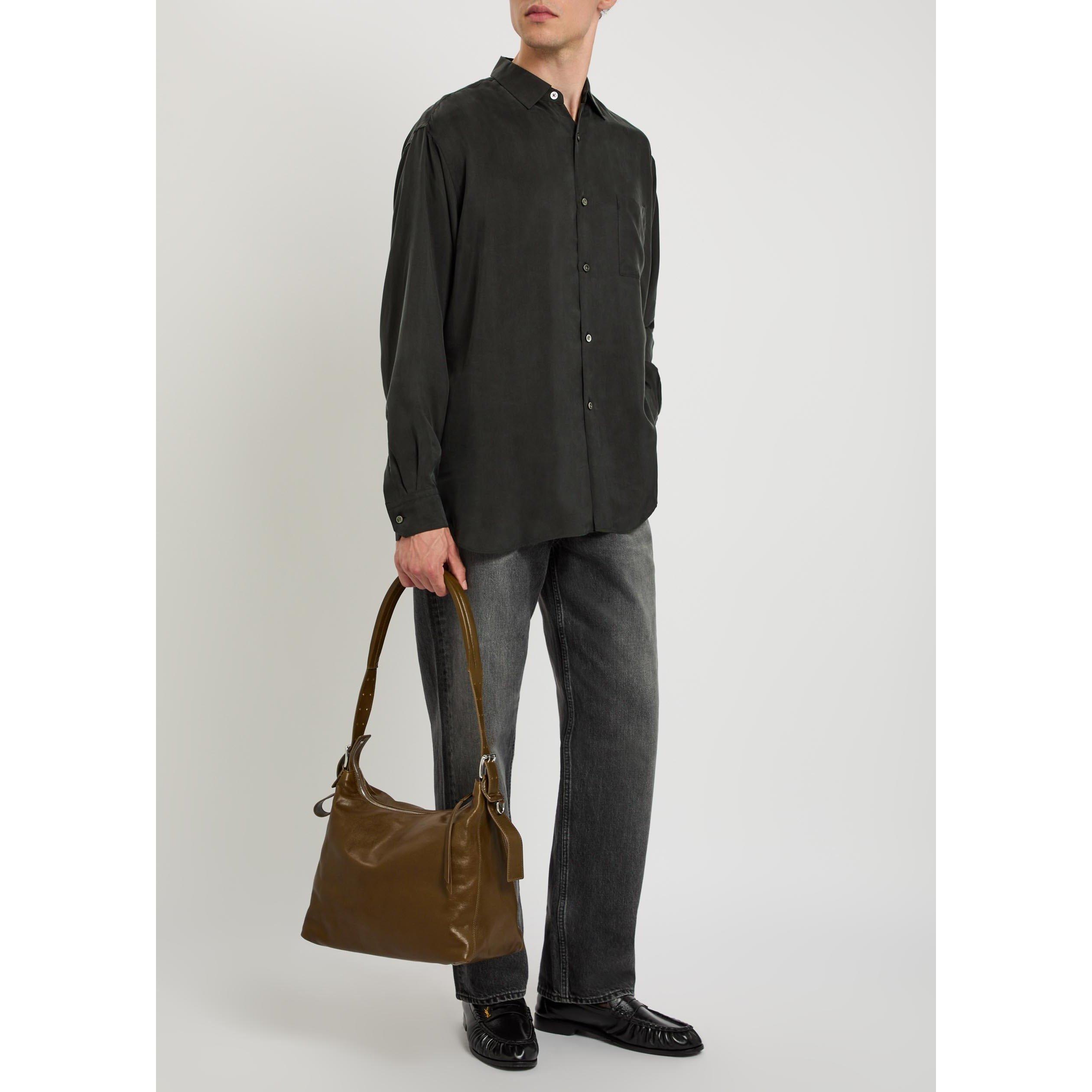 CHARCOAL - SSSTEIN - SSSTEIN CUPRO FIBRIL OVERSIZED - 5
