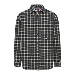 Tommy Jeans TJM BADGE FLANNEL SHIRT EXT