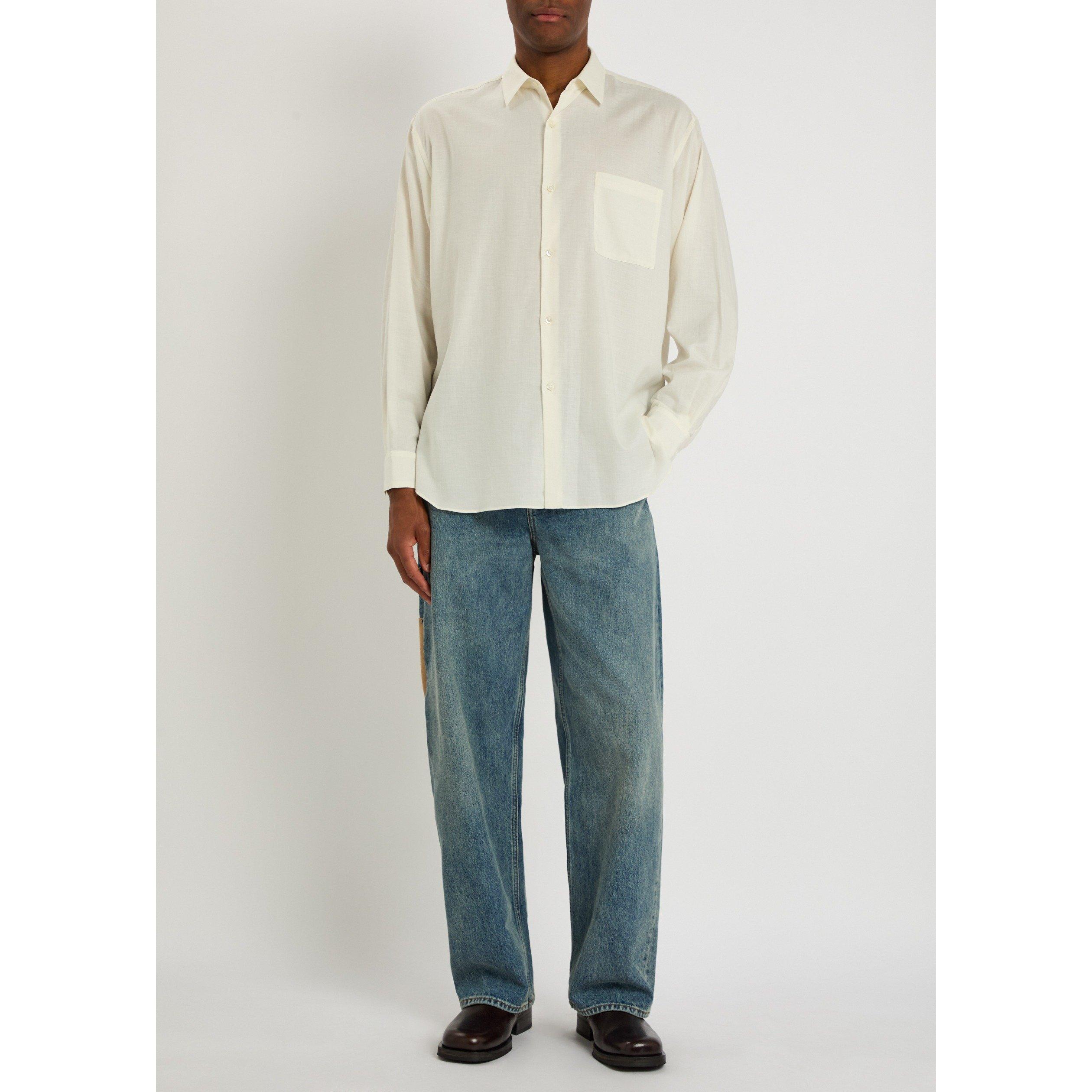 CREAM - SSSTEIN - SSSTEIN COTTON SILK OVERSIZED - 5