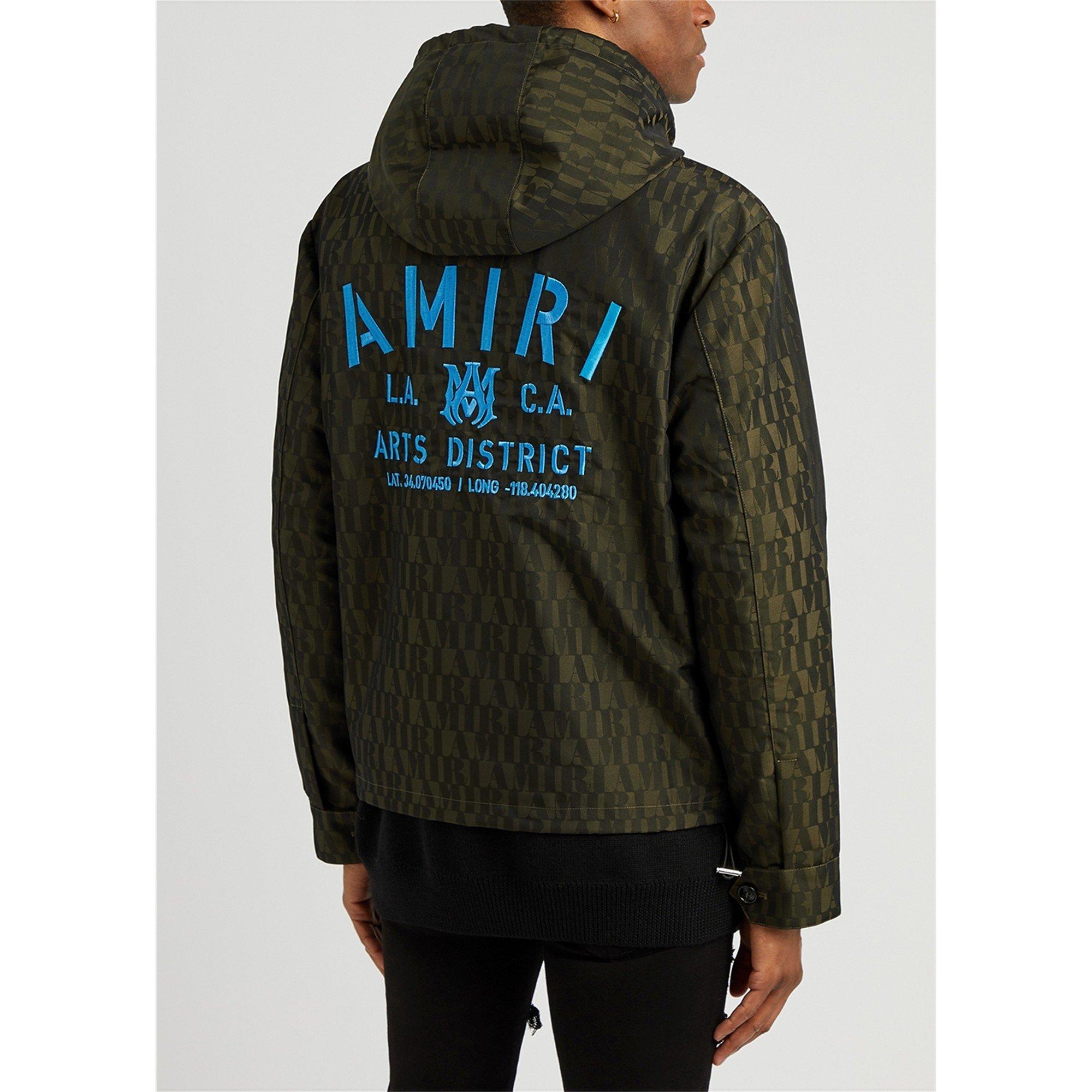 BLACK AND OTHER - Amiri - AMR JAQ LOGO TRACK JKT - 3