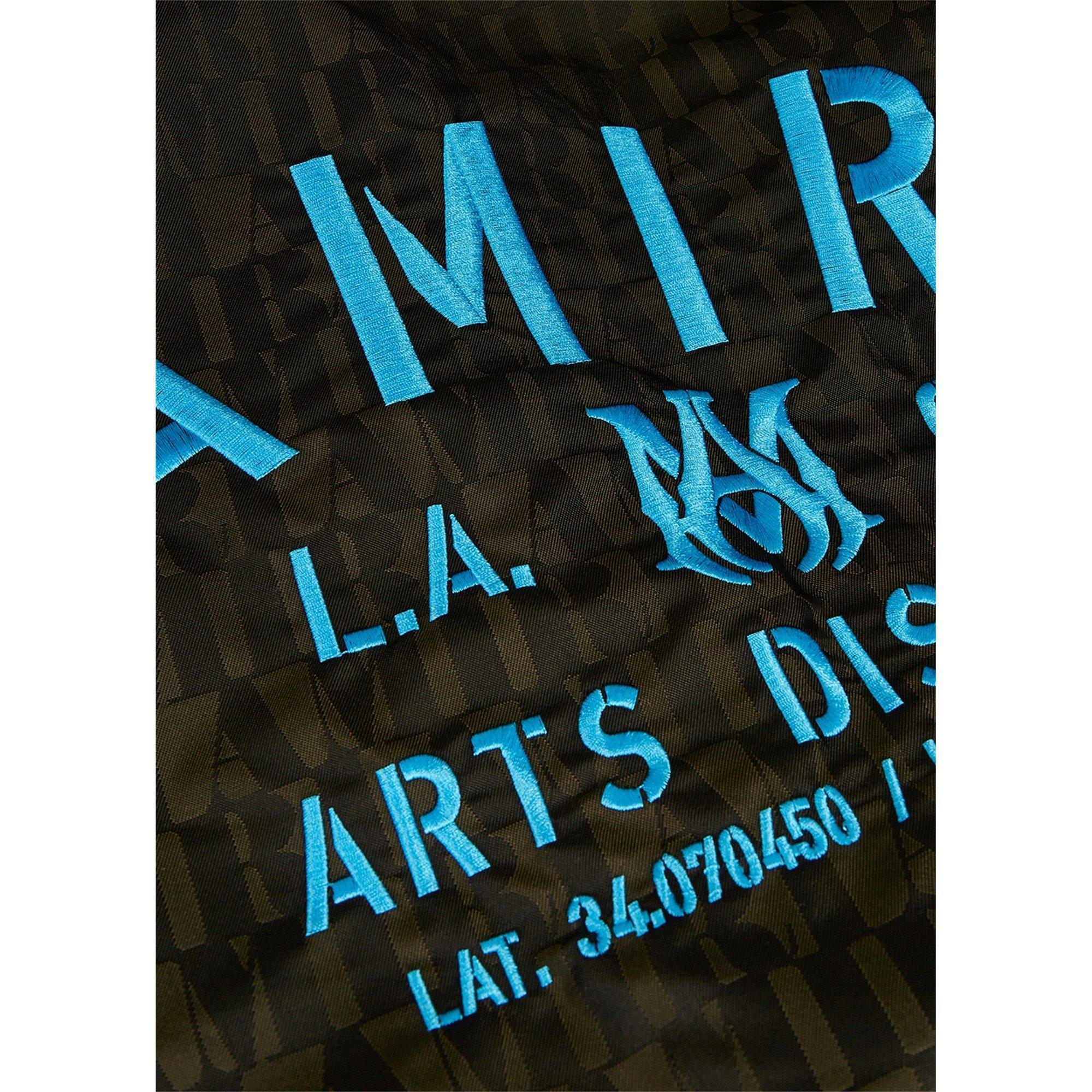 BLACK AND OTHER - Amiri - AMR JAQ LOGO TRACK JKT - 4