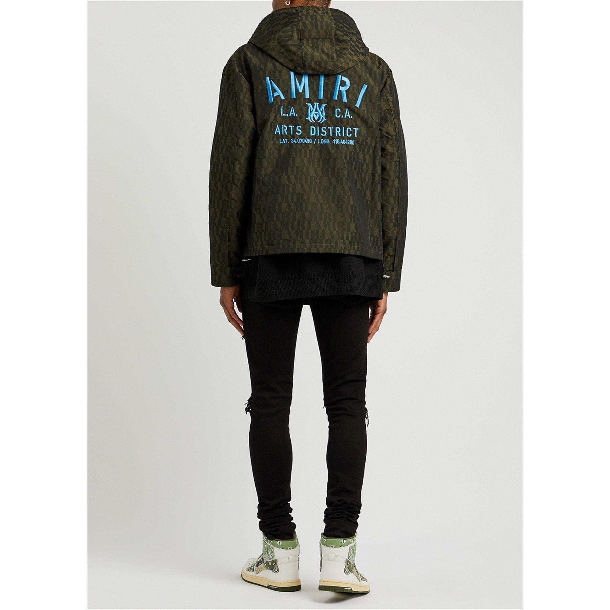BLACK AND OTHER - Amiri - AMR JAQ LOGO TRACK JKT - 5