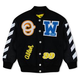 Off White Varsity Jkt Jn34