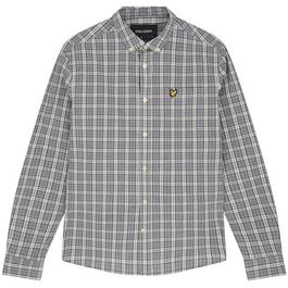 Lyle and Scott Poplin Check Shirt