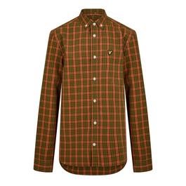 Lyle and Scott Poplin Check Shirt