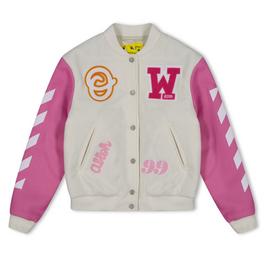 Off White Varsity Jkt Jn34