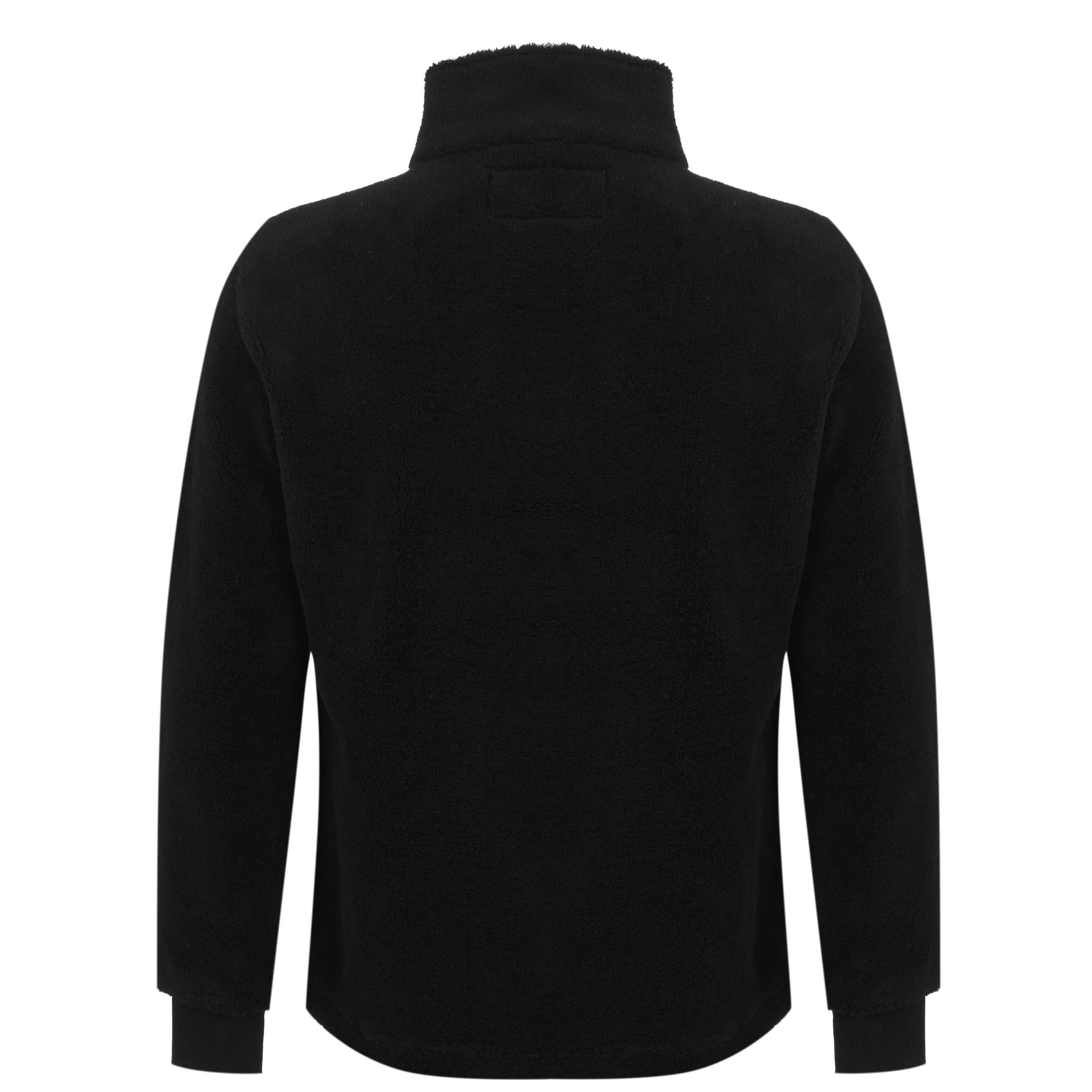 Black - MKI MIYUKI ZOKU - V2 Sherpa Quarter Zip Top - 5