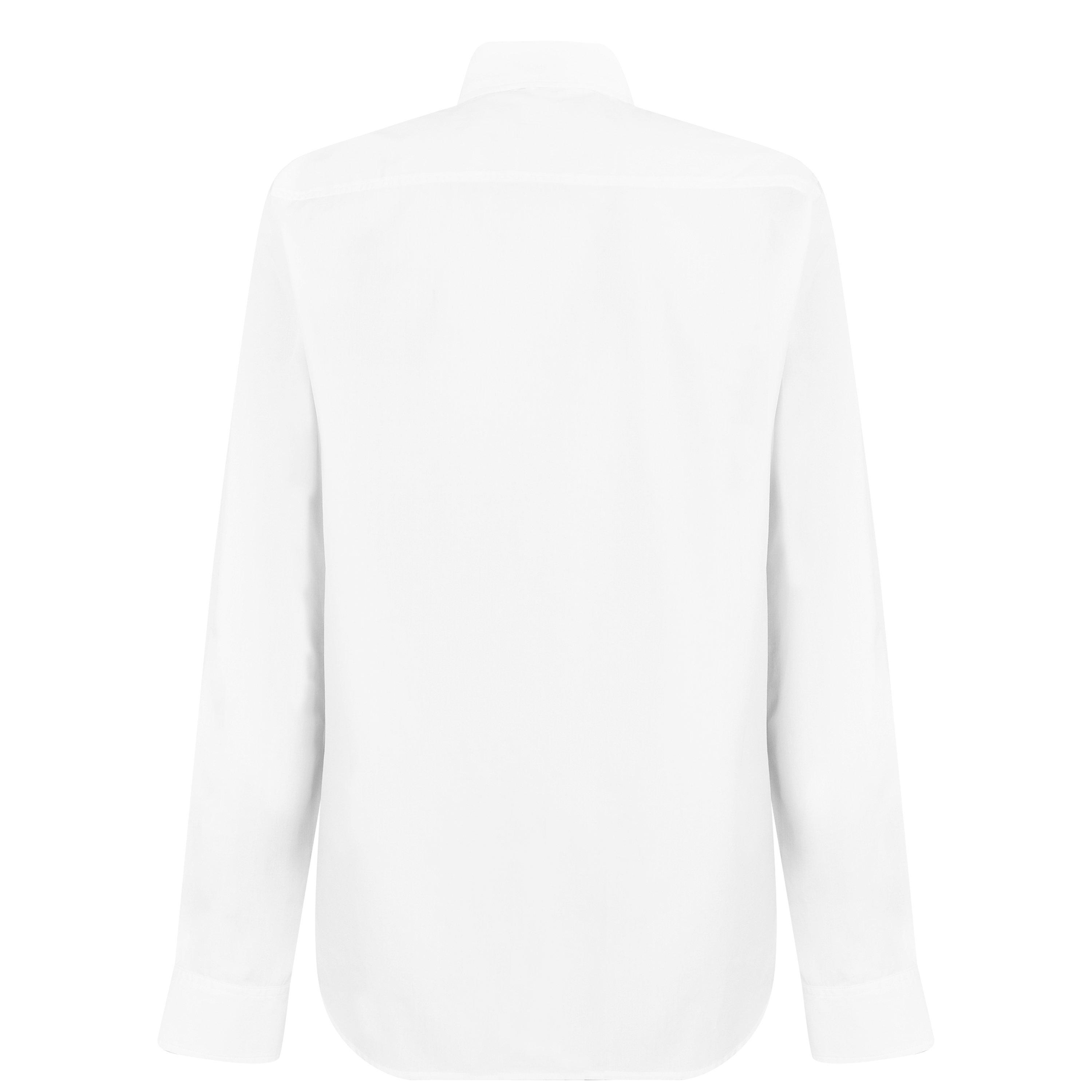 White 003 - Versace Jeans Couture - Logo Long Sleeve Shirt - 2