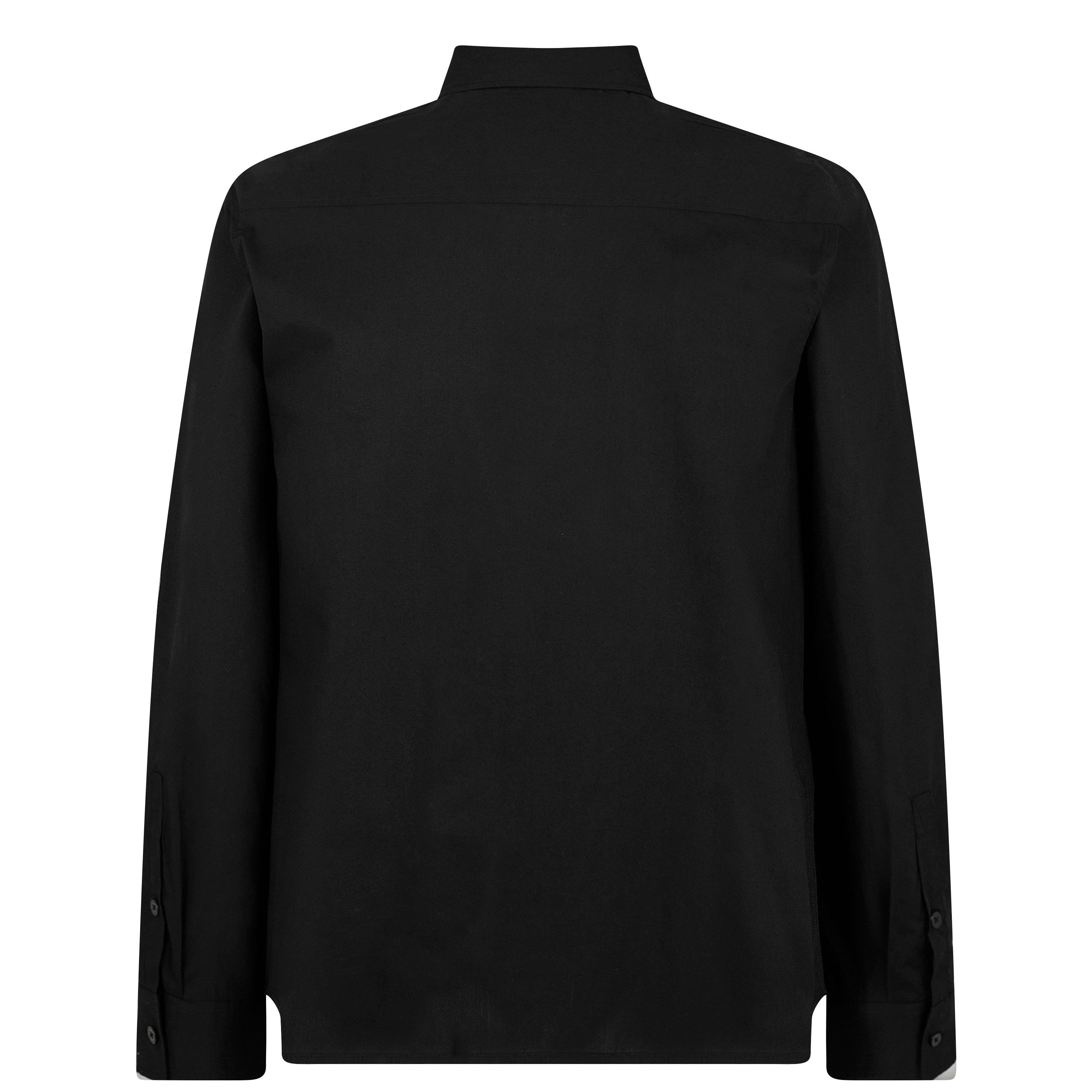 Black 899 - Versace Jeans Couture - Logo Long Sleeve Shirt - 2