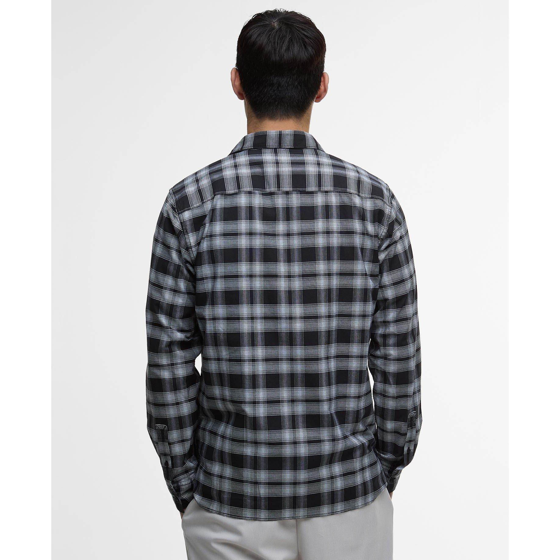 Black BK11 - Barbour International - Dexter Oxford Shirt - 3