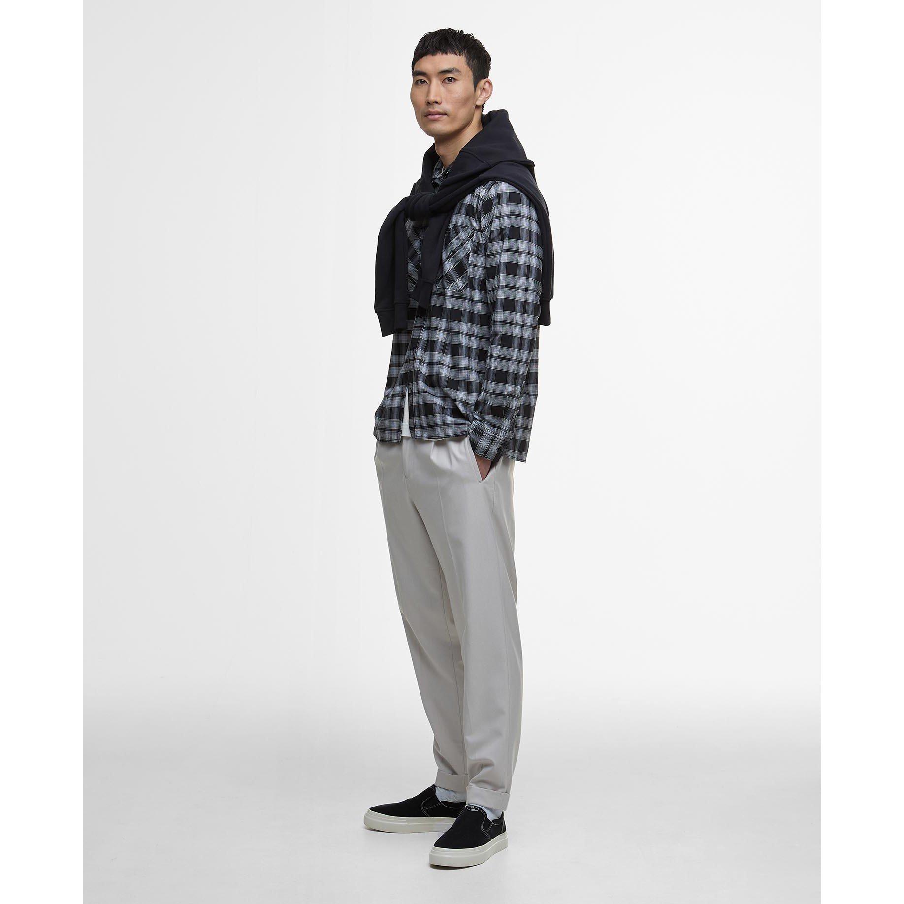 Black BK11 - Barbour International - Dexter Oxford Shirt - 6