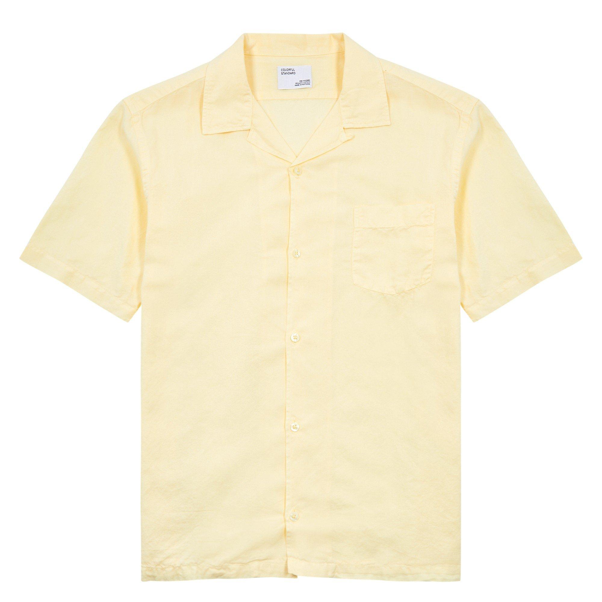 YELLOW - Colorful Standard - CS SHRT SS LINEN