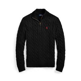 Polo Ralph Lauren Cable Quarter Zip Knit Jumper