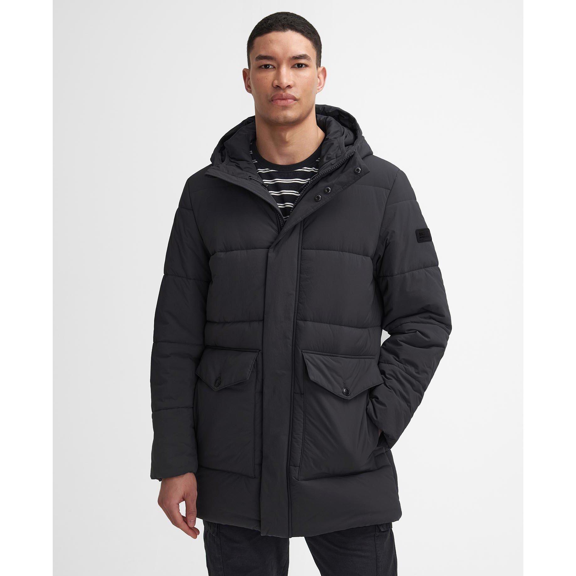 Black BK11 - Barbour International - Men's Sutley Quilted Jacket - 2