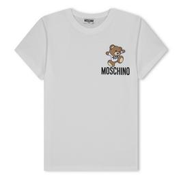 Moschino Teddy Bear Logo T Shirt Juniors