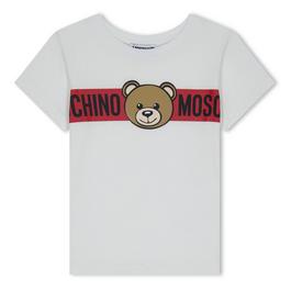 Moschino Logo Bear T Shirt Juniors