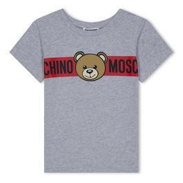 Moschino Logo Bear T Shirt Juniors