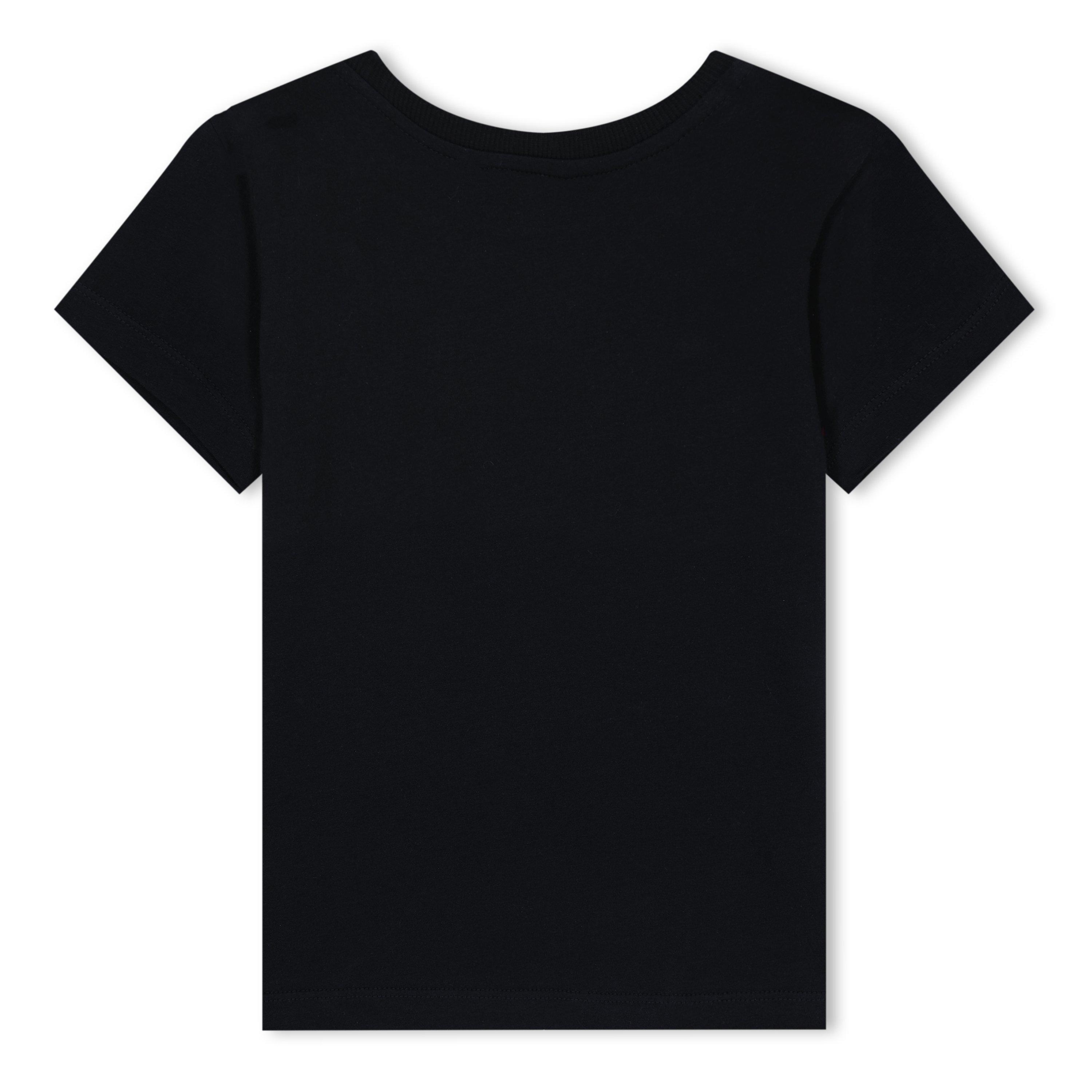 Black 60100 - Moschino - Logo Bear T-Shirt Juniors - 2