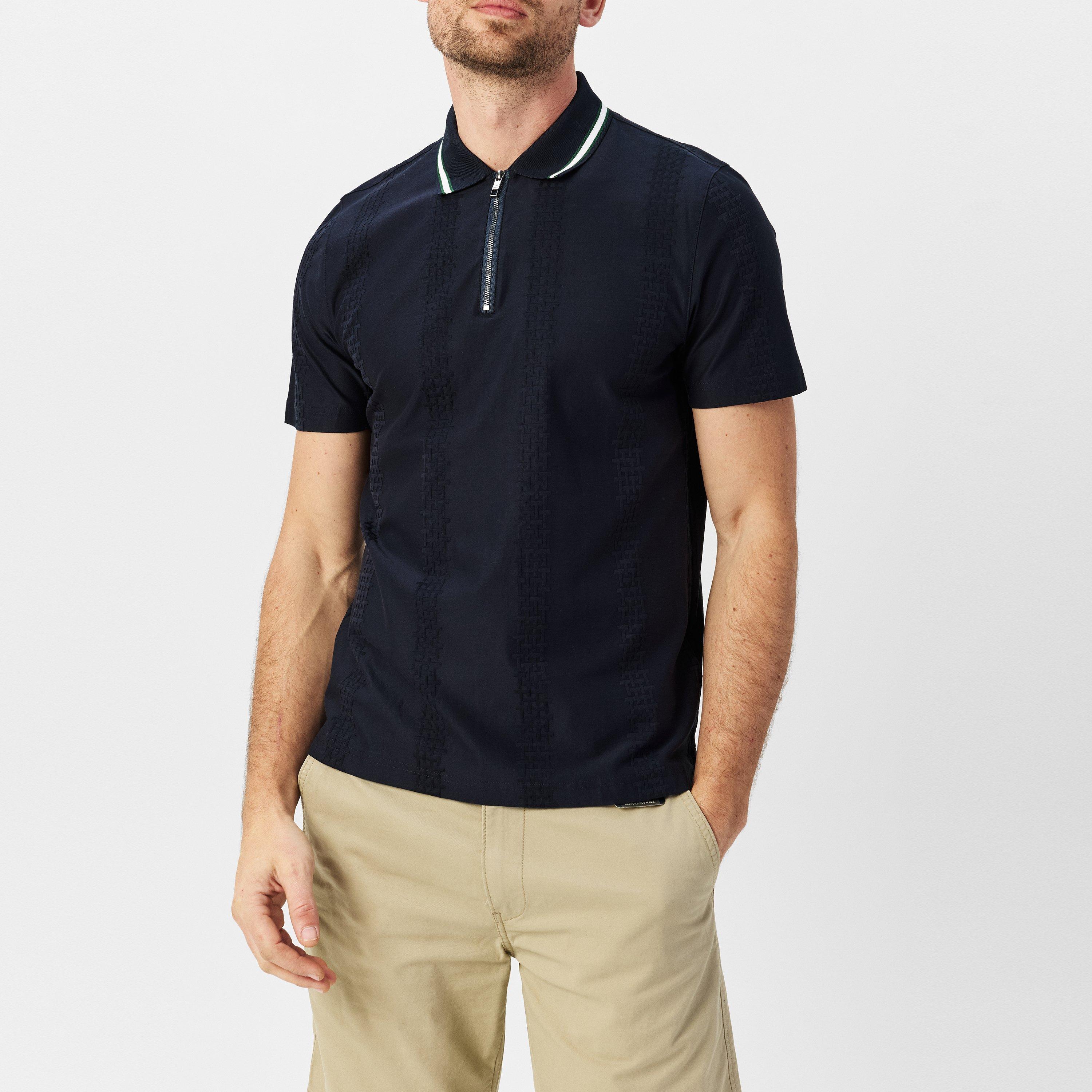 Blu navy - Ted Baker - Men's Orbite Short-Sleeve Polo Shirt - 3