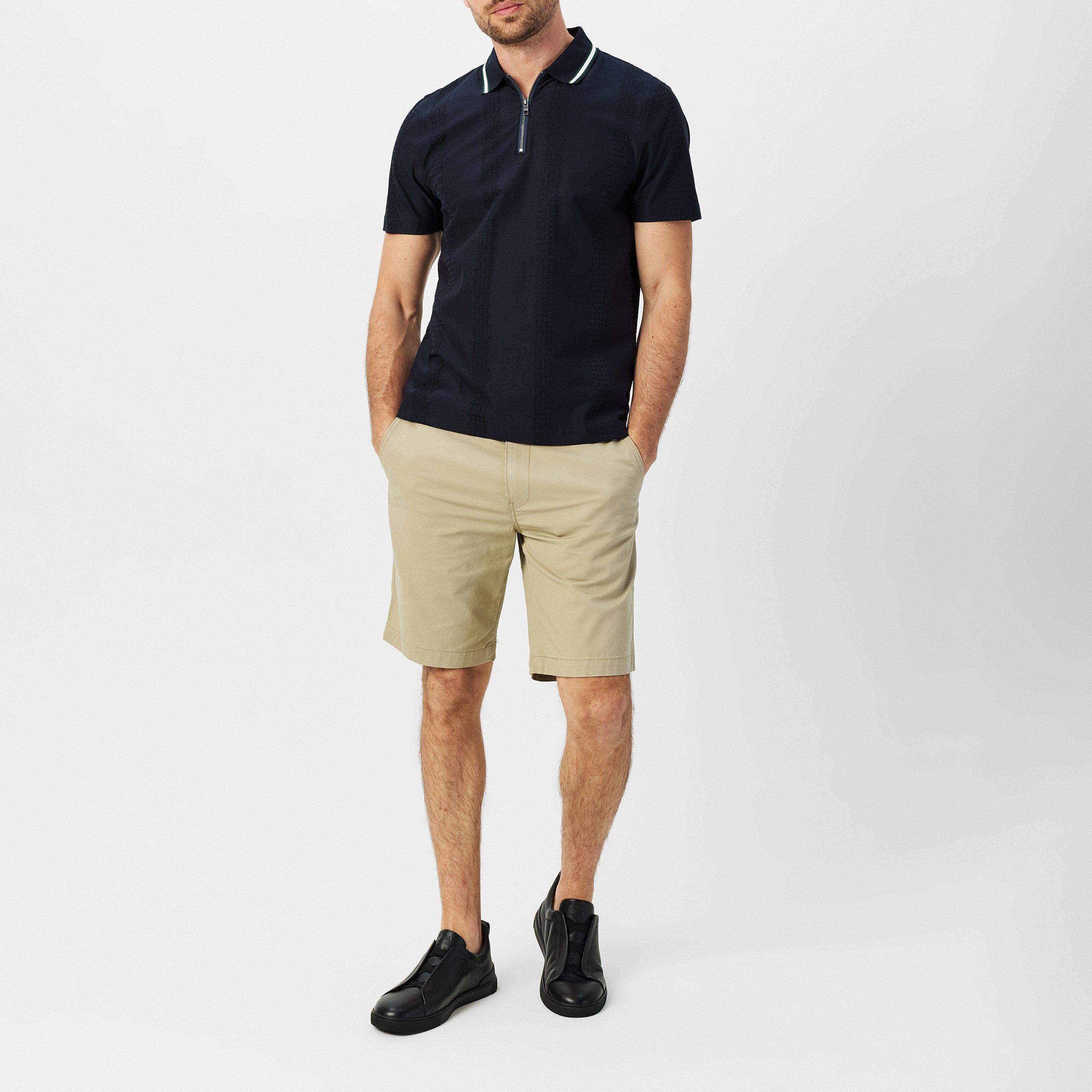 Blu navy - Ted Baker - Men's Orbite Short-Sleeve Polo Shirt - 6