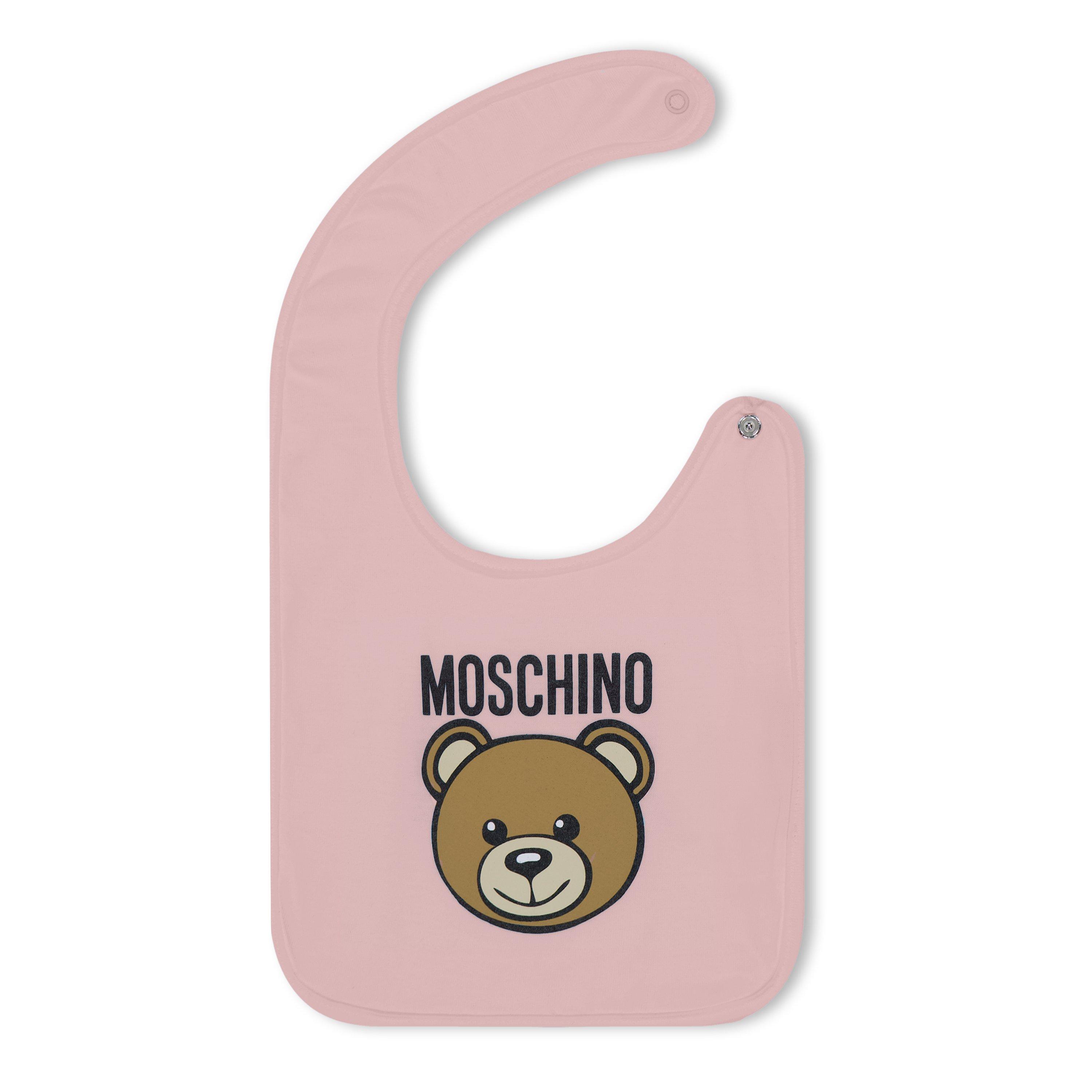 Pink 50209 - Moschino - Bear All In One 3-Piece Set Baby Boys - 4