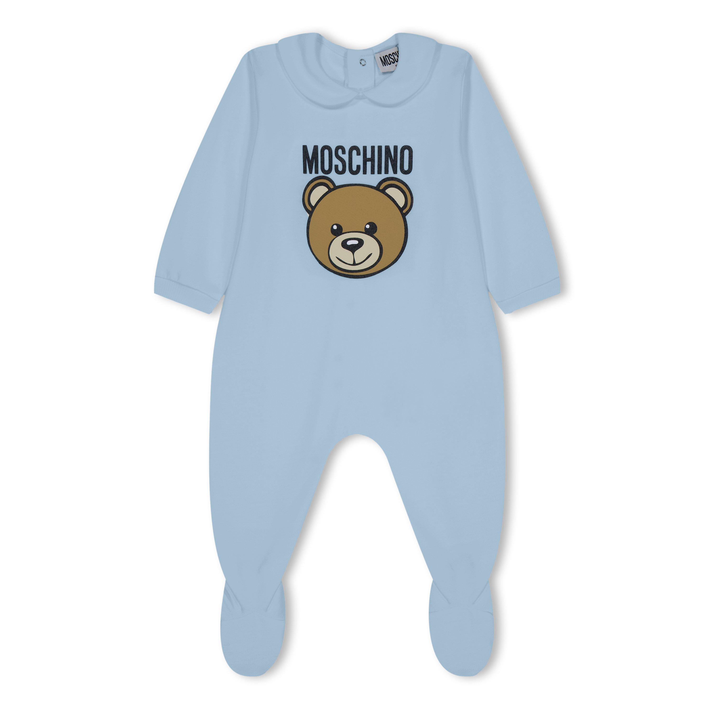 Blue 40304 - Moschino - Bear All In One 3-Piece Set Baby Boys - 2
