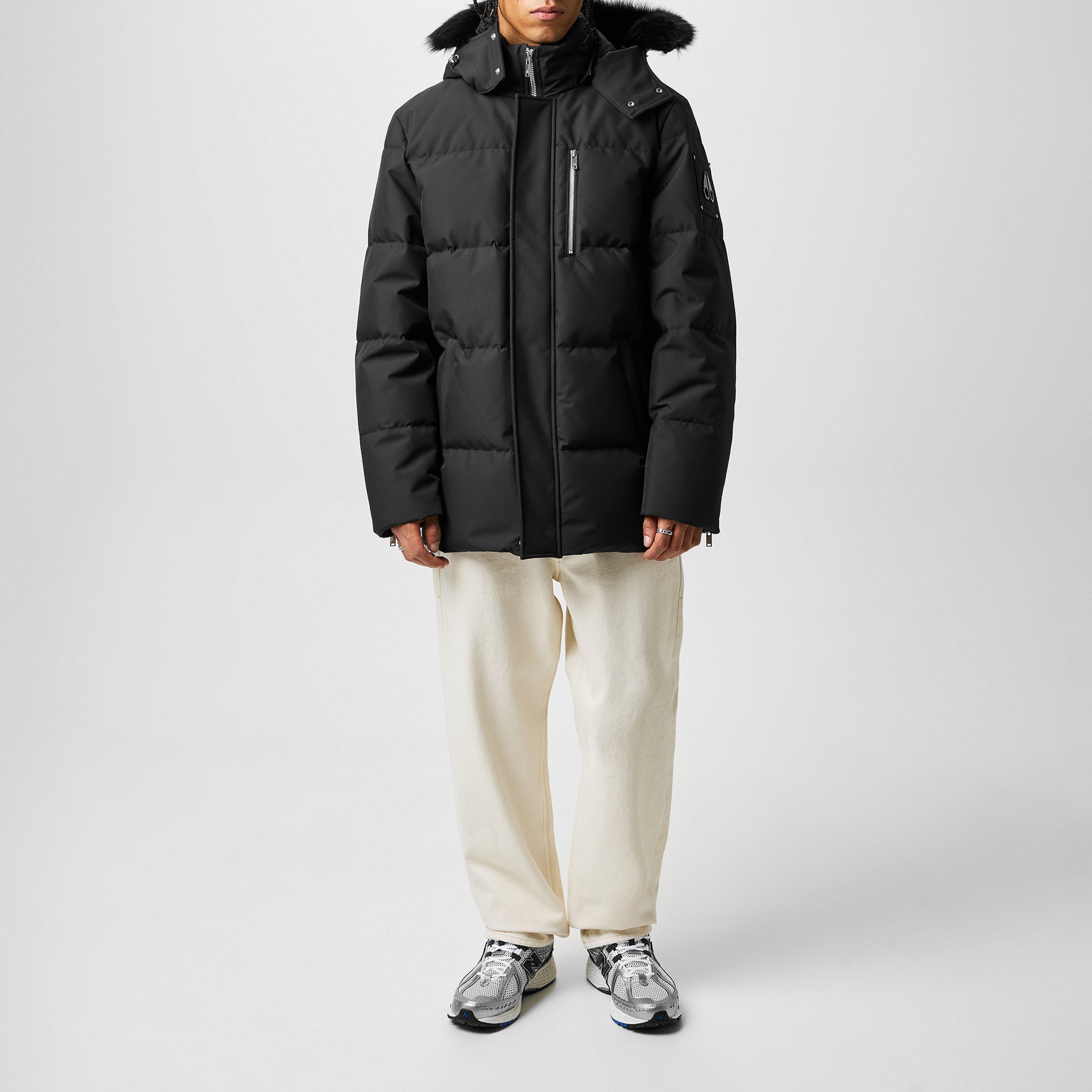 Moose Knuckles | Shearling-Trim 3q Cloud Puffer Jacket