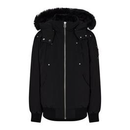 Moose Knuckles Shearling Bomber Juniors