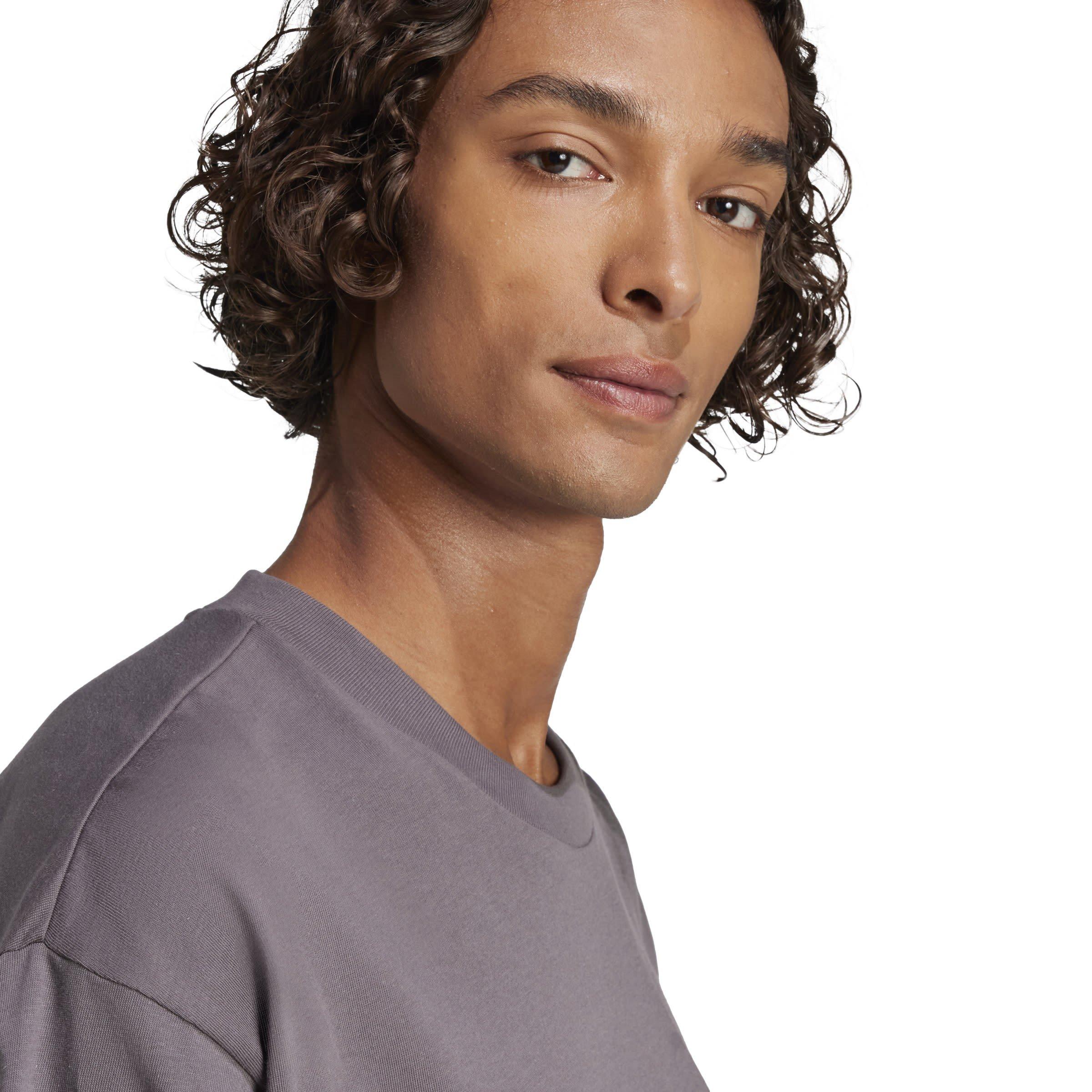 Grey Strata/Blk - adidas - Essentials Mens Long Sleeve T Shirt - 6