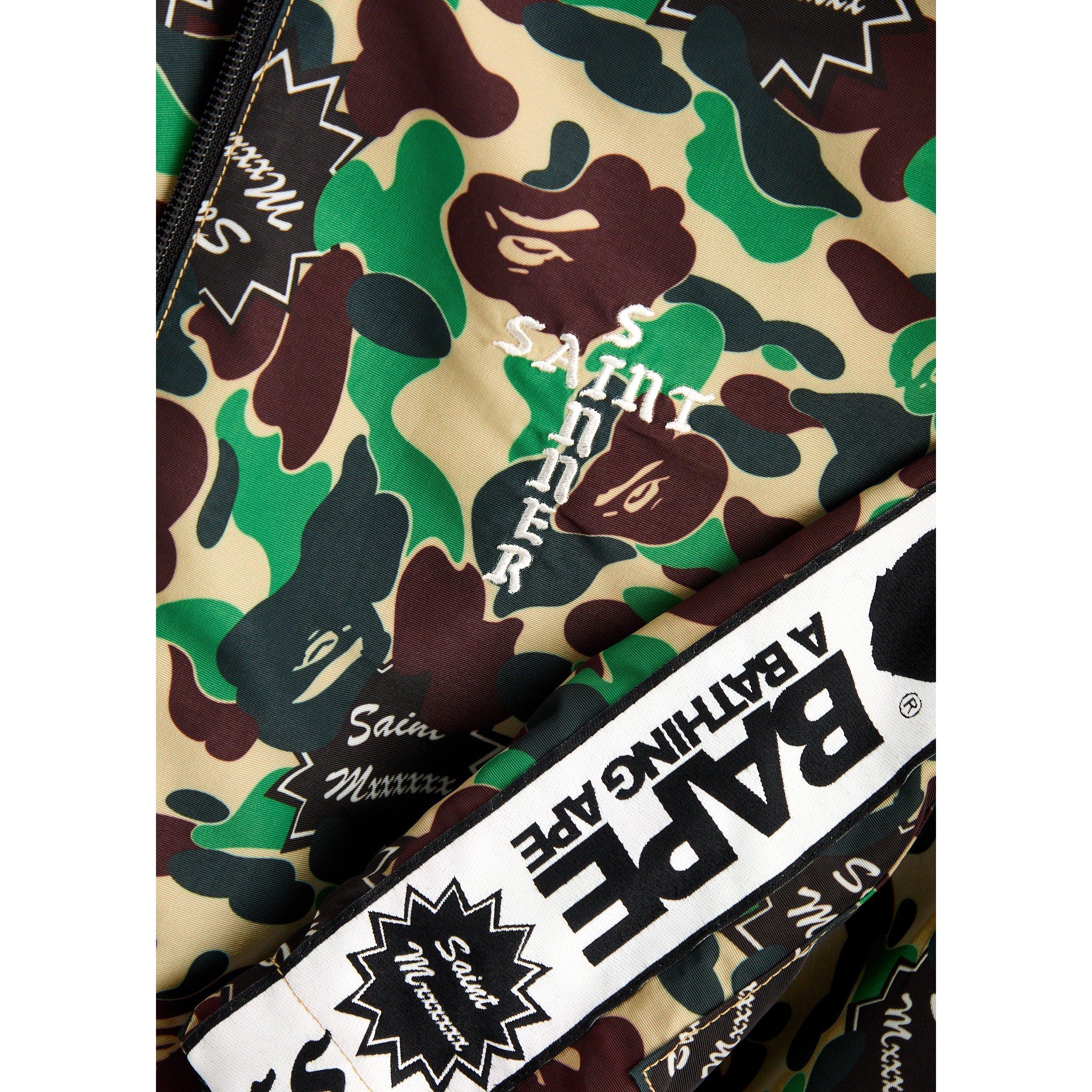 MULTICOLOURED 1 - SAINT MXXXXXX - SM X BAPE CAMO TRACK JACKET - 4
