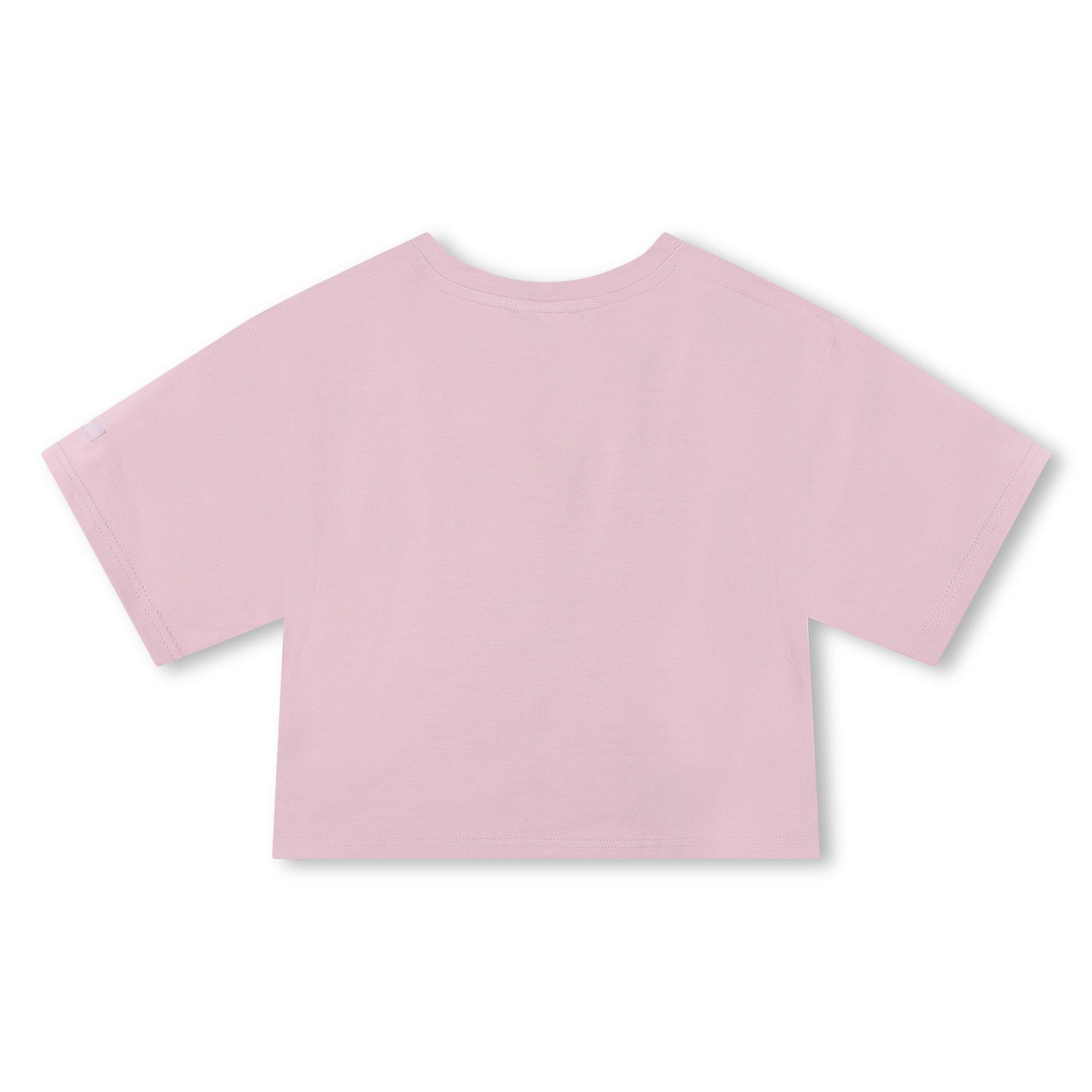 Lilac 902 - DKNY - Kids' Box Logo Regular Fit T-Shirt - 2