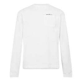 Palm Angels Long Sleeve Logo T Shirt