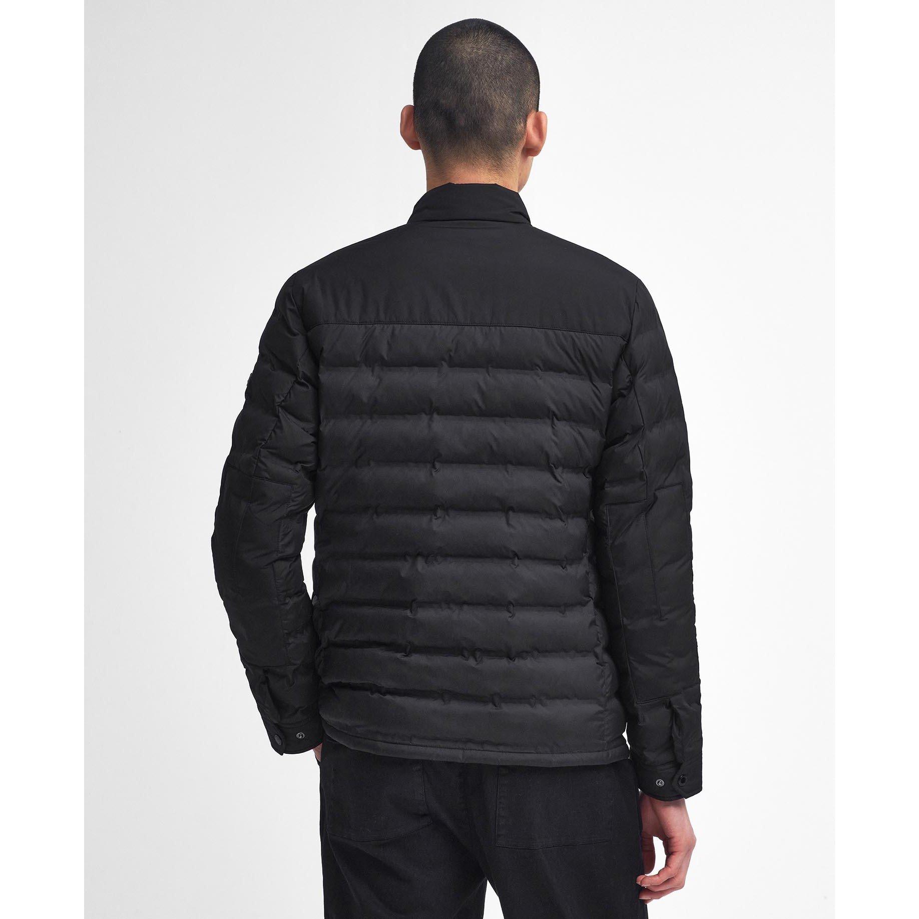 Black BK11 - Barbour International - Men's Welded Ariel Short Puffer Jacket - 3