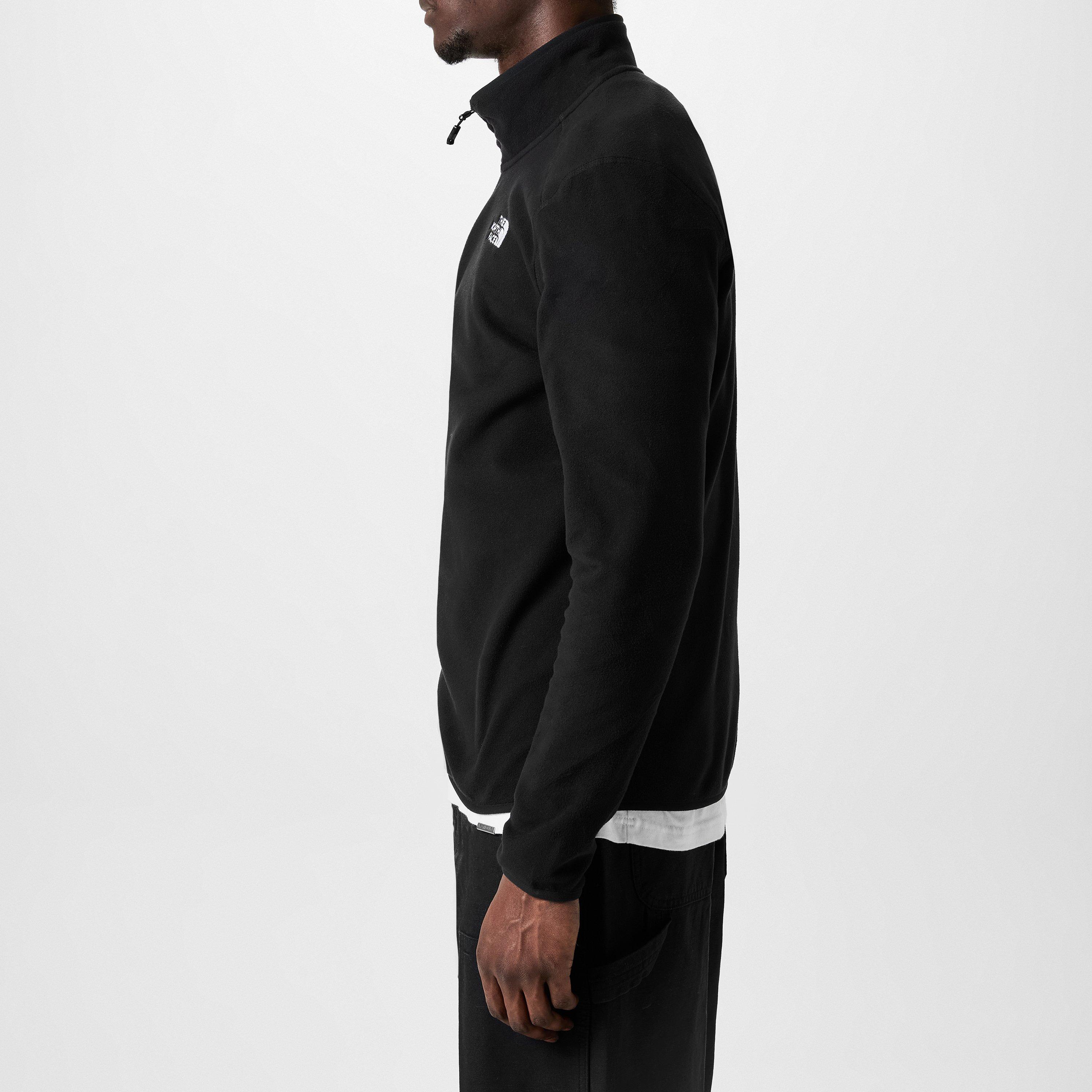 TNF Negro - The North Face - 100 Glacier Quarter Zip Fleece Mens - 5