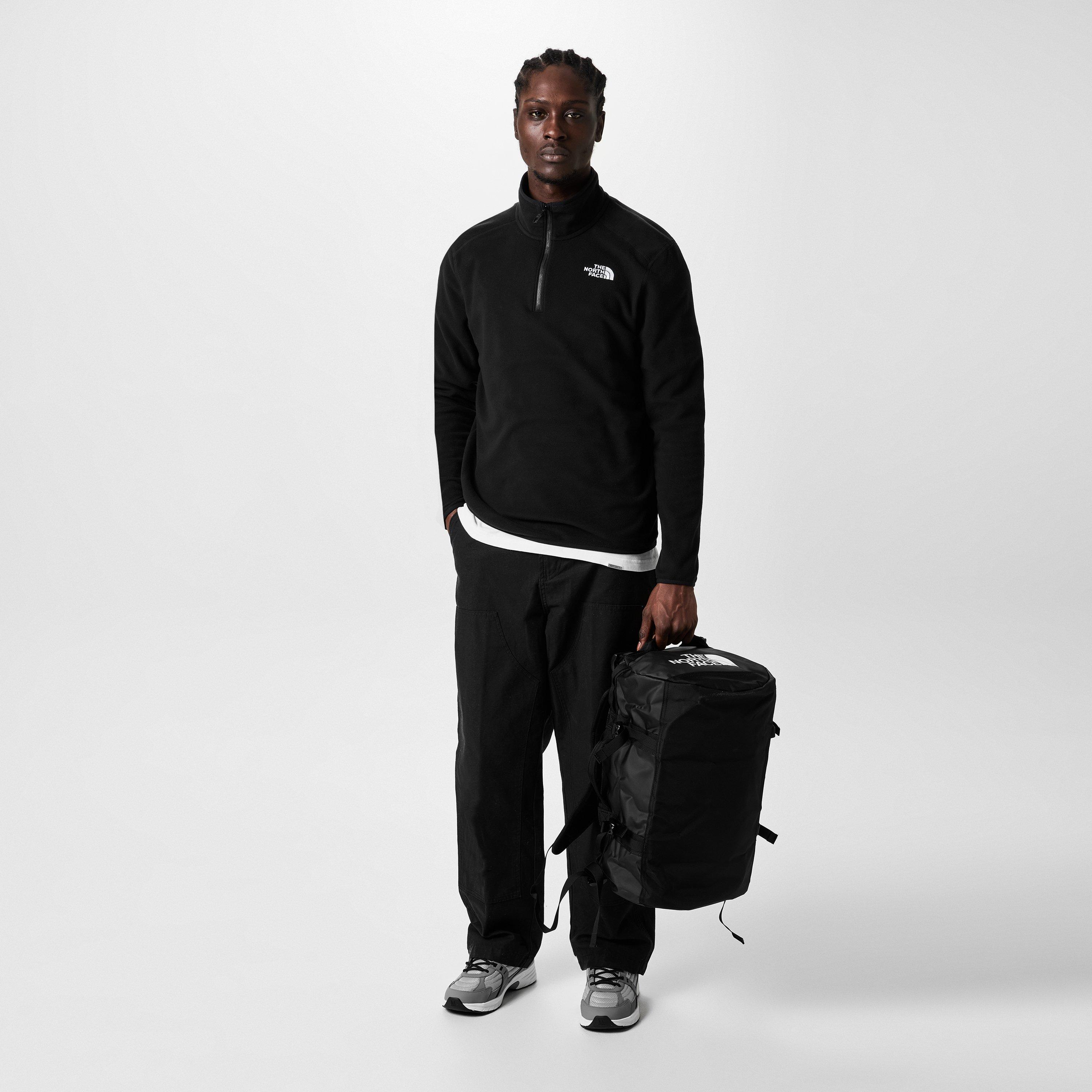 TNF Negro - The North Face - 100 Glacier Quarter Zip Fleece Mens - 6
