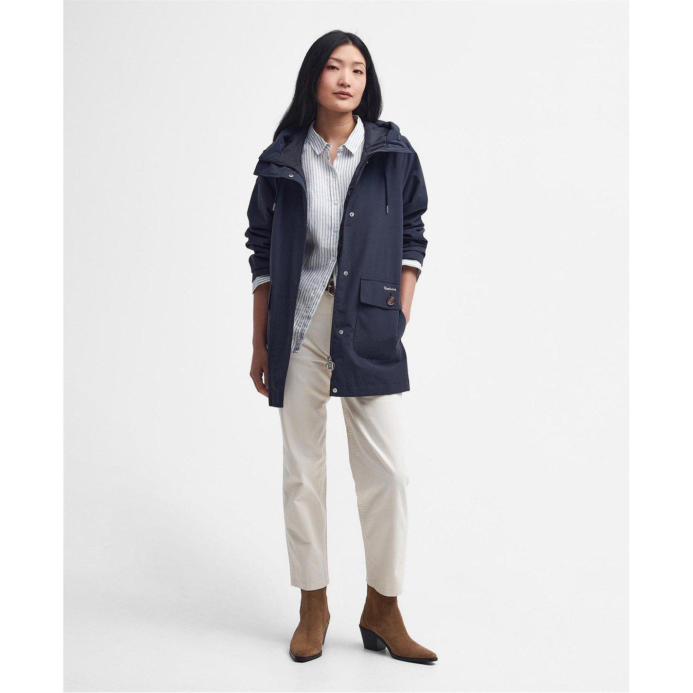 Dk Navy - Barbour - Lansdowne Waterproof Jacket - 3